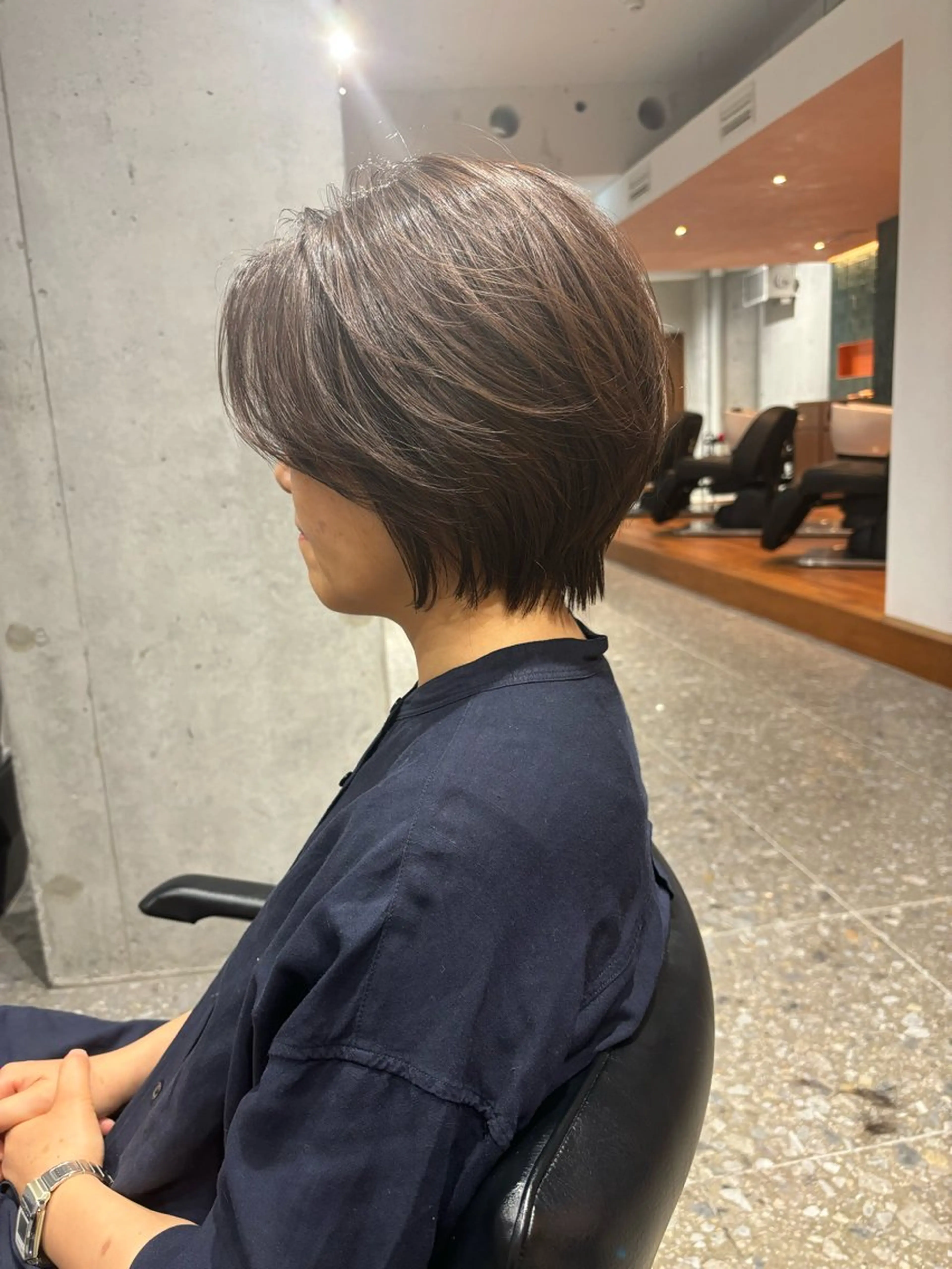 ショート ショートボブ／川崎 子安健太のヘアスタイル