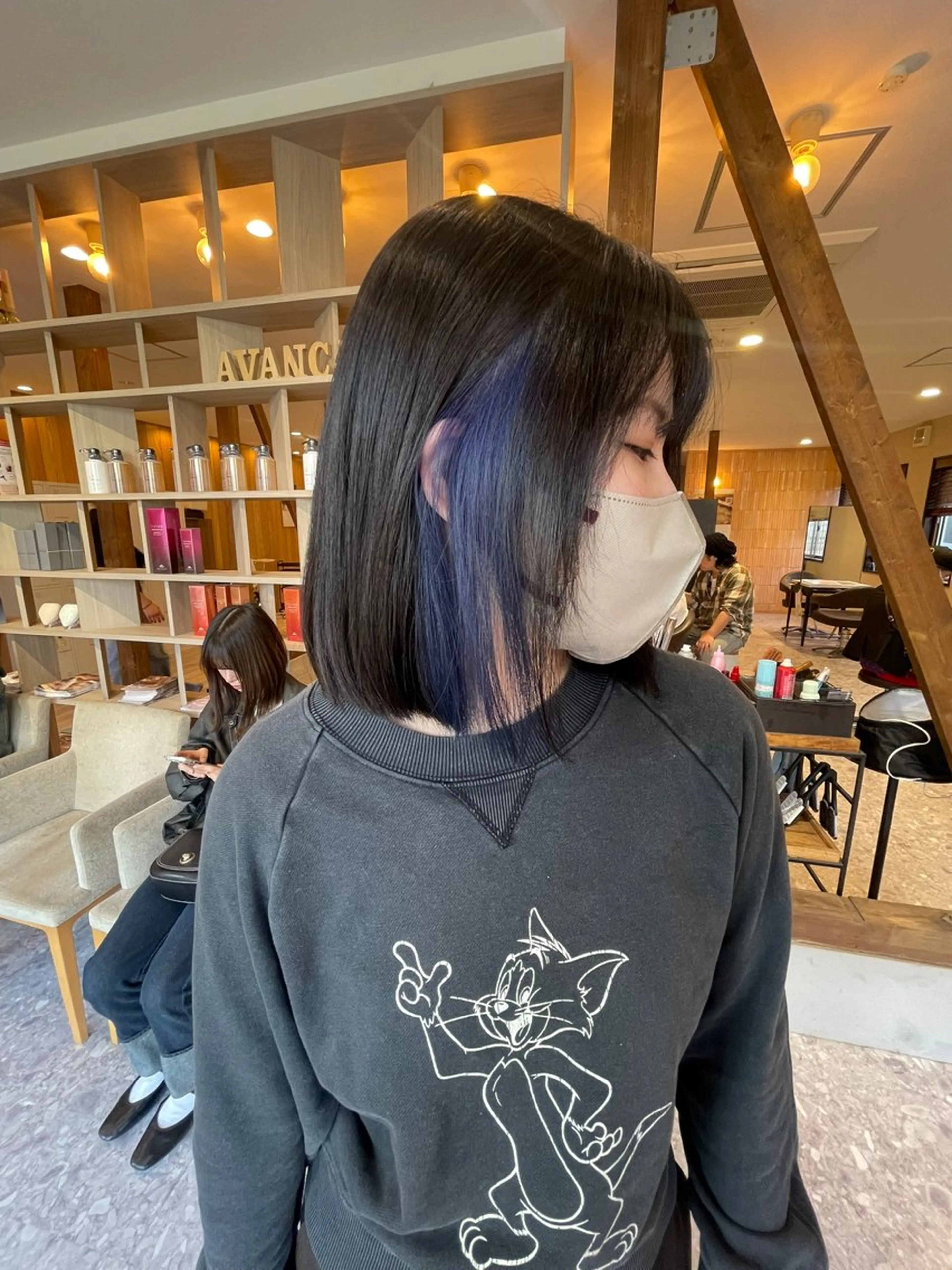 ミディアム カラー 髪質改善カラー🌈✨ 加藤 愛のヘアスタイル