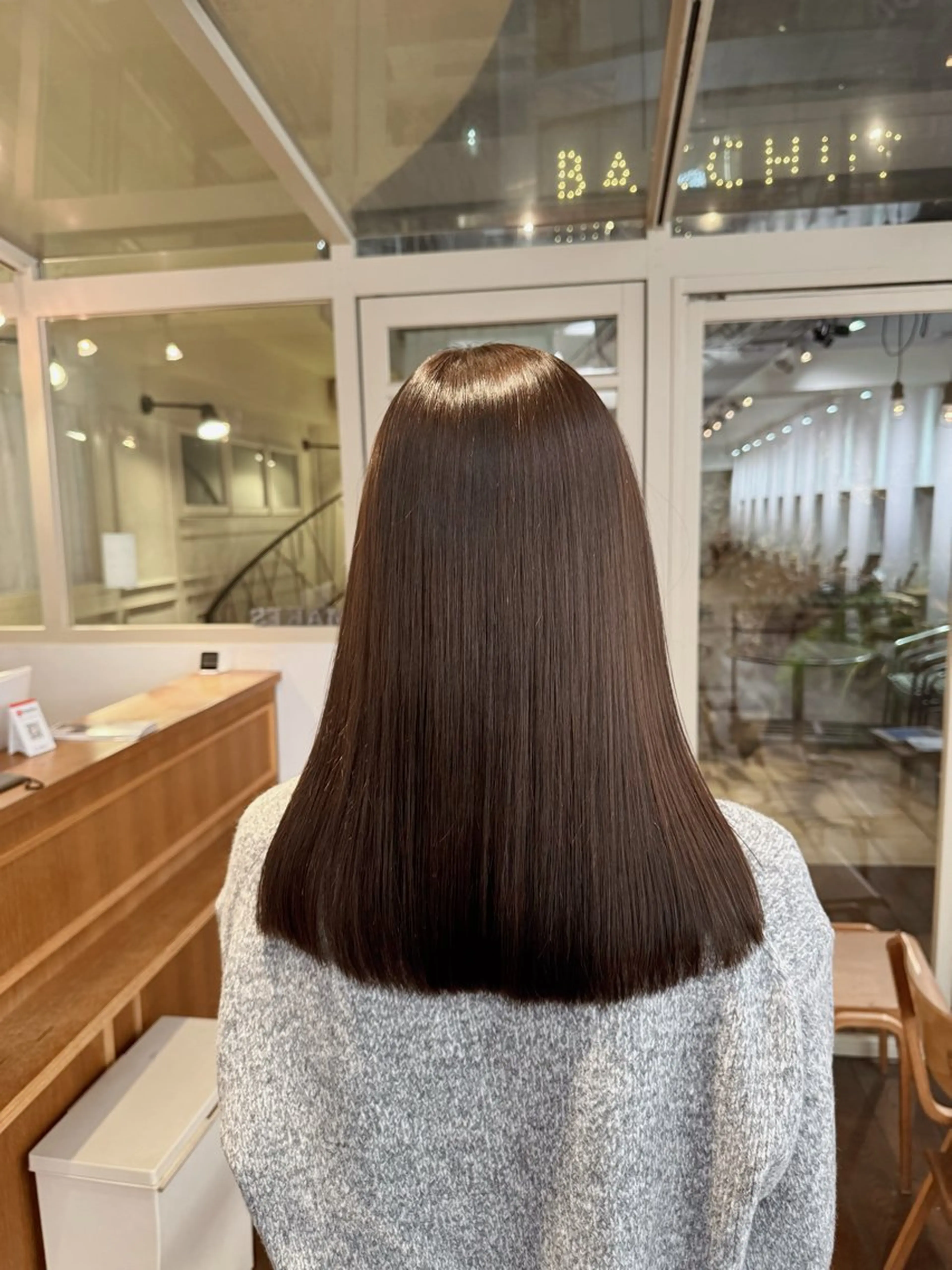 セミロング カラー ブラウンカラー ヘアカラー トリートメント MAKE’S 表参道 🌟はるかのヘアスタイル