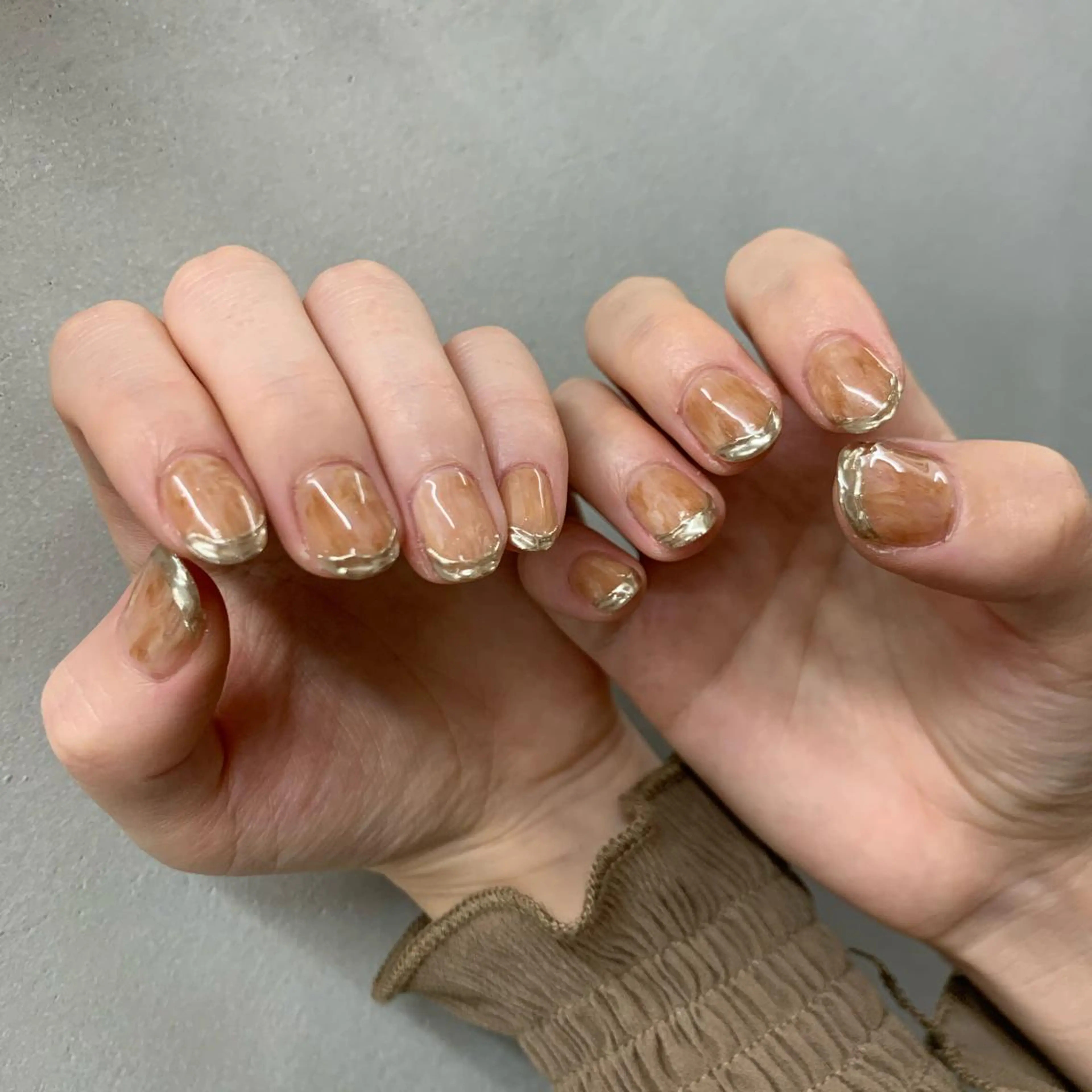 ネイル 新宿ニュアンスネイル makotoのネイルデザイン