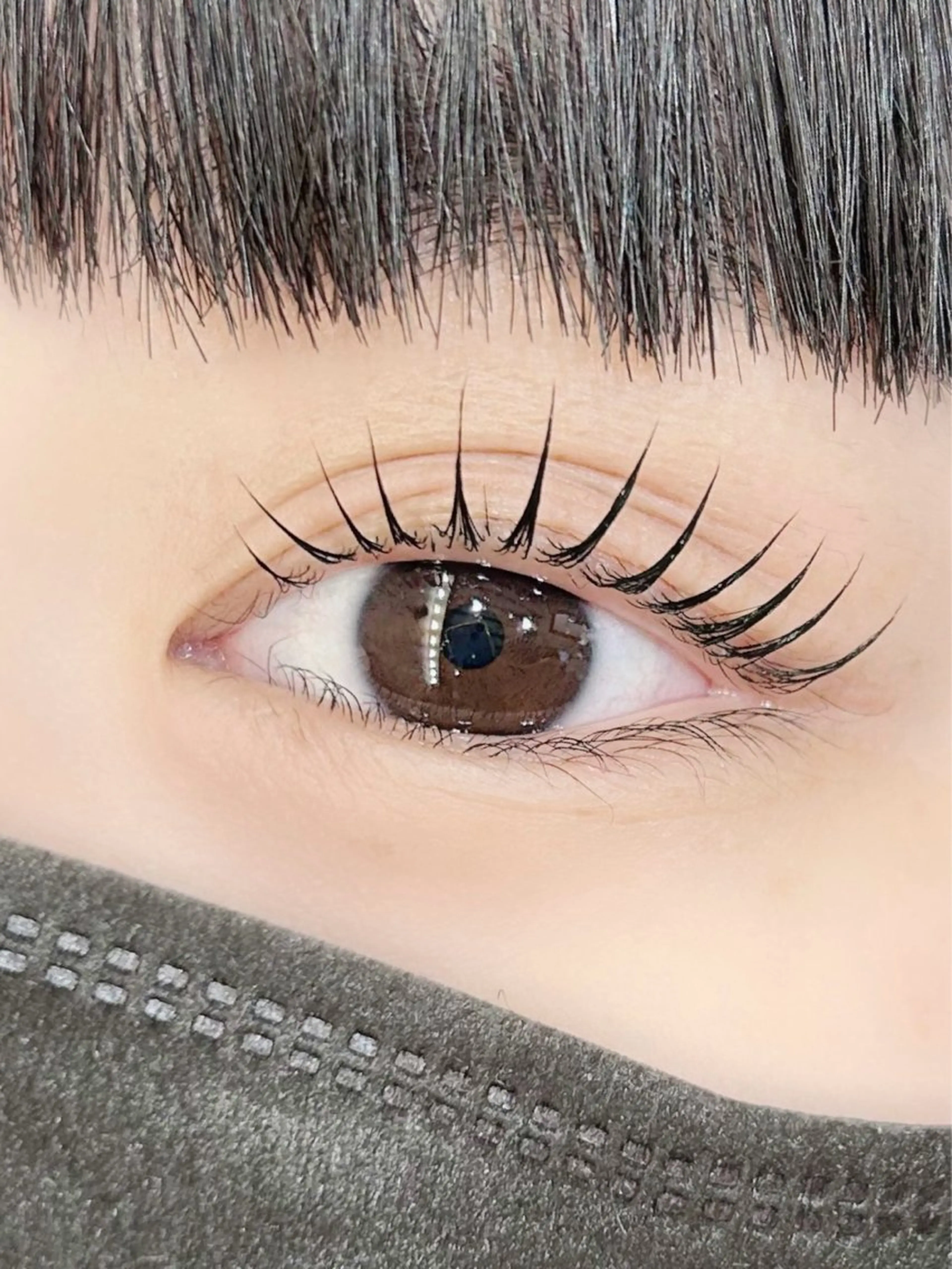 マツエク・マツパ マツパ cilmeiliシルメイリー所属・シルメイリーHARU /束感/韓国まつ毛のマツエク・マツパデザイン