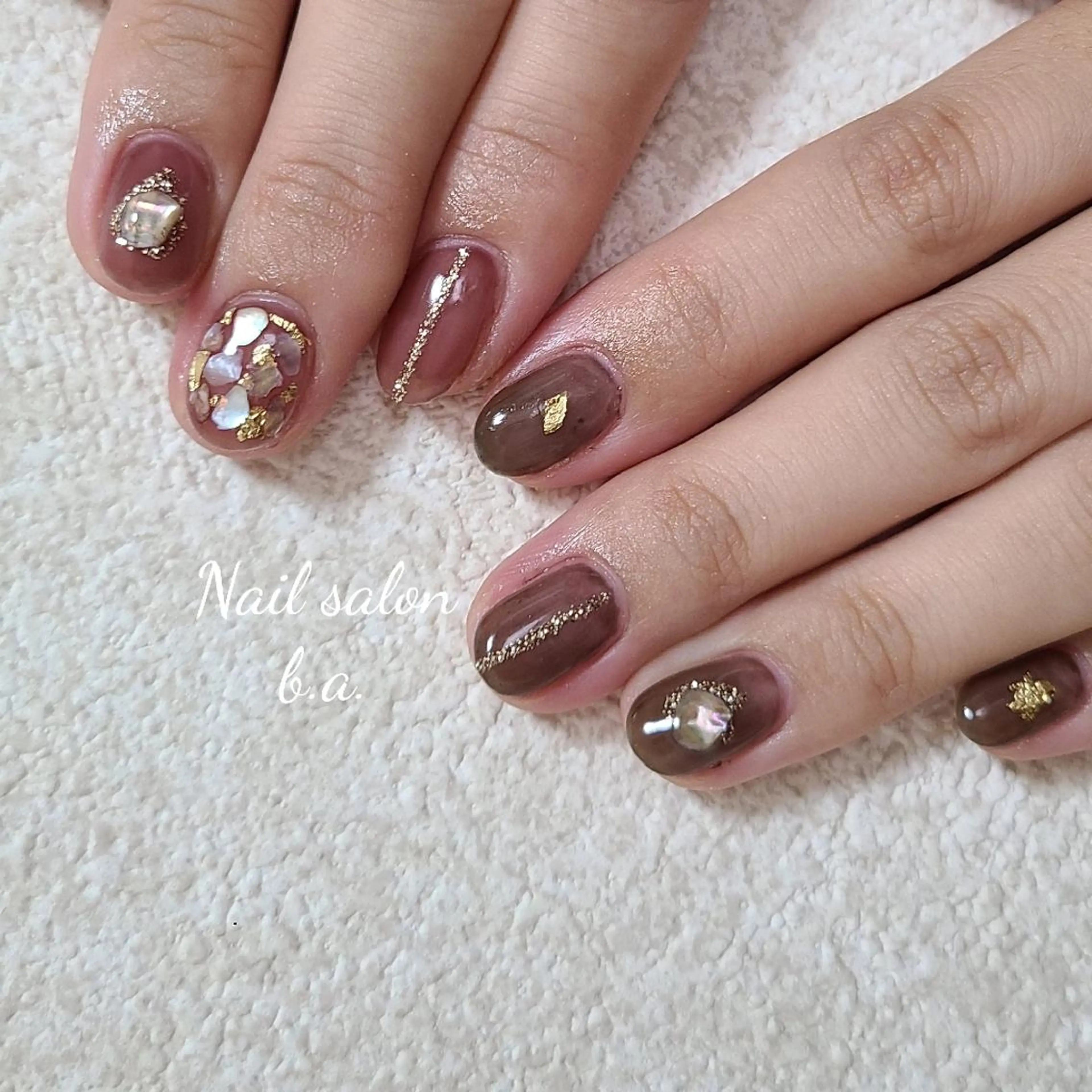 ネイル ハンドネイル nailsalon b.a.のネイルデザイン