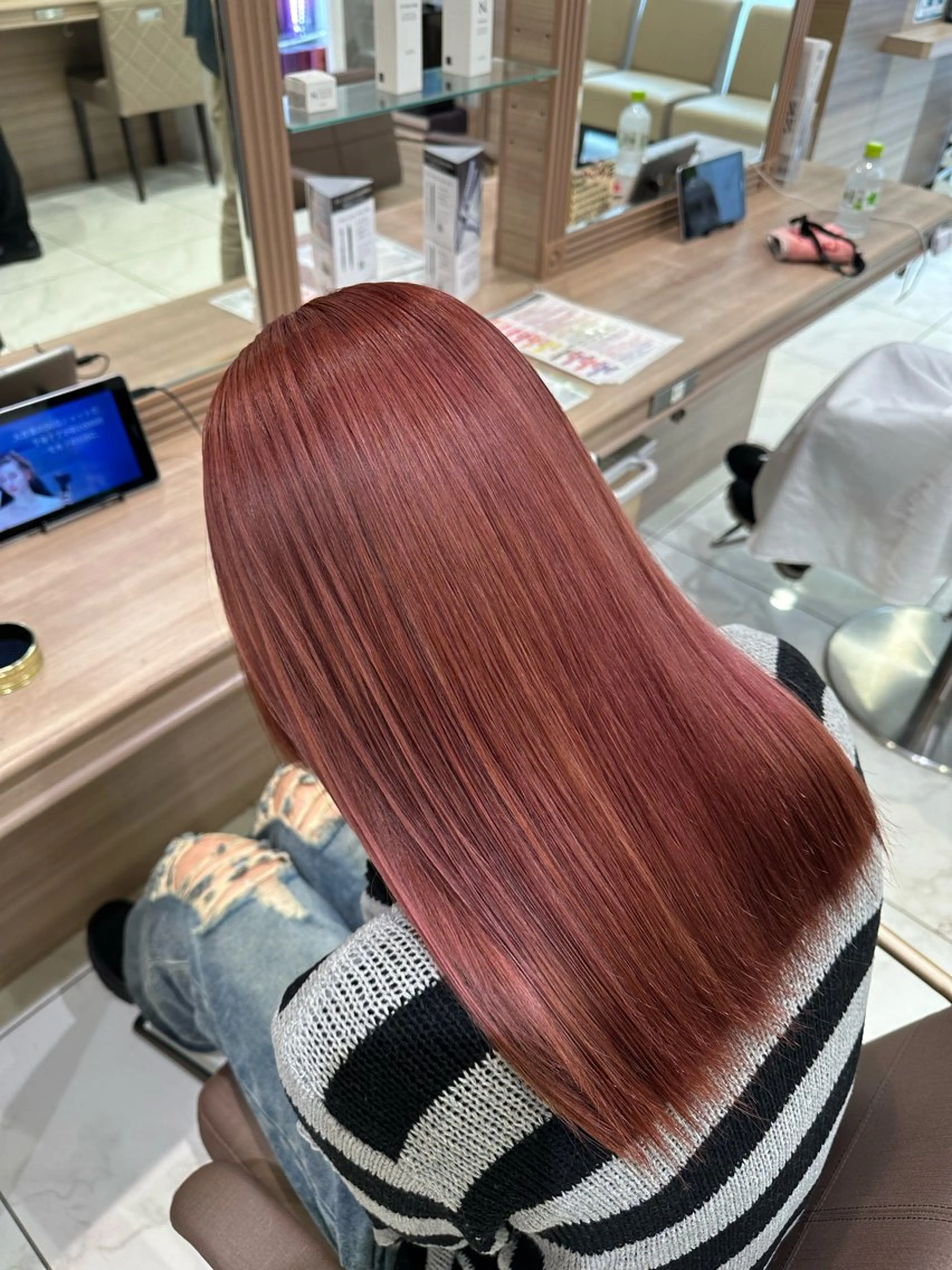 🎀ブリーチ無しダブルカラー+オージュア2STEPトリートメント🎀の写真