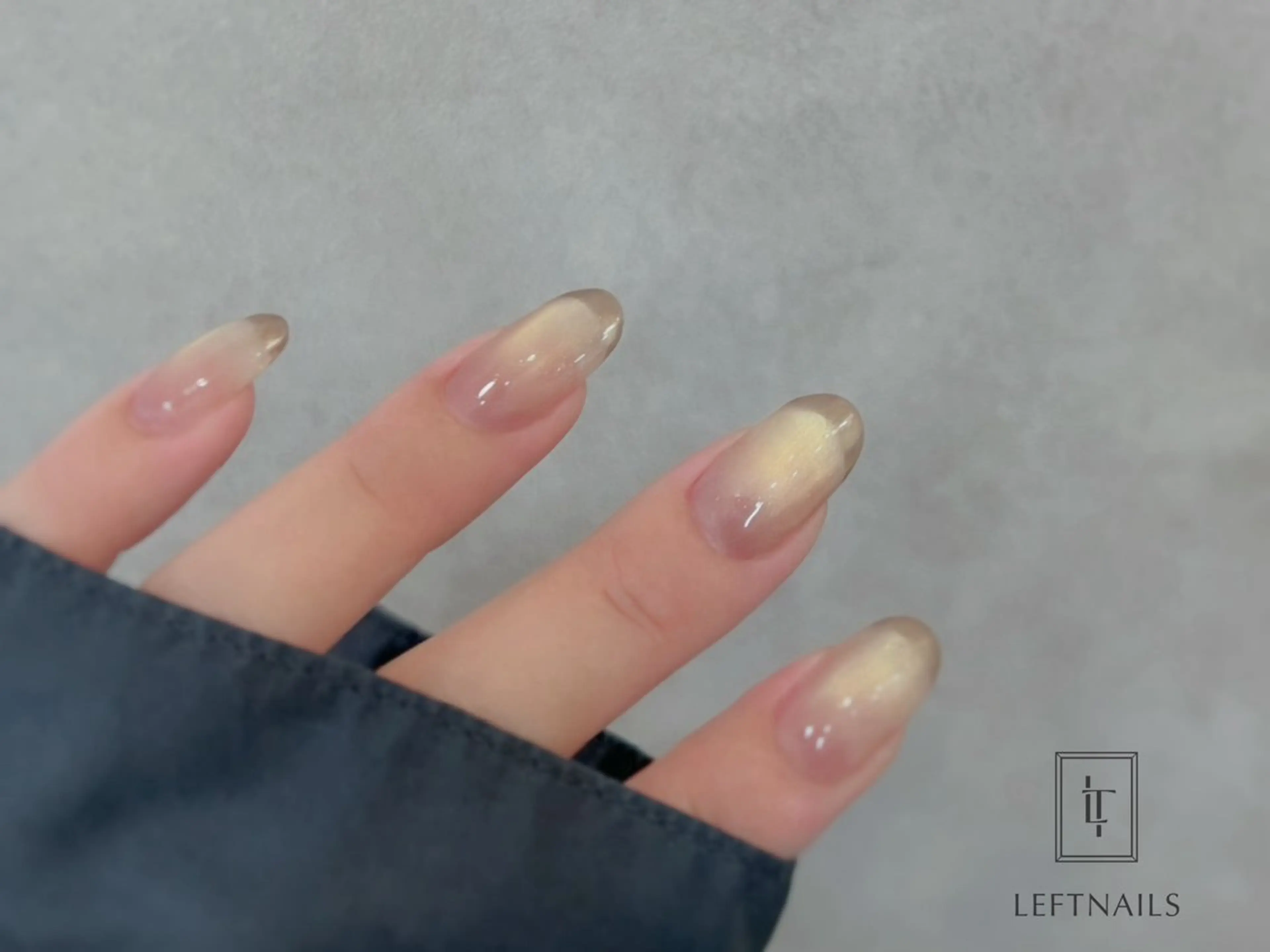ネイル ハンドネイル LEFTNAILS フィルインニュアンスのネイルデザイン