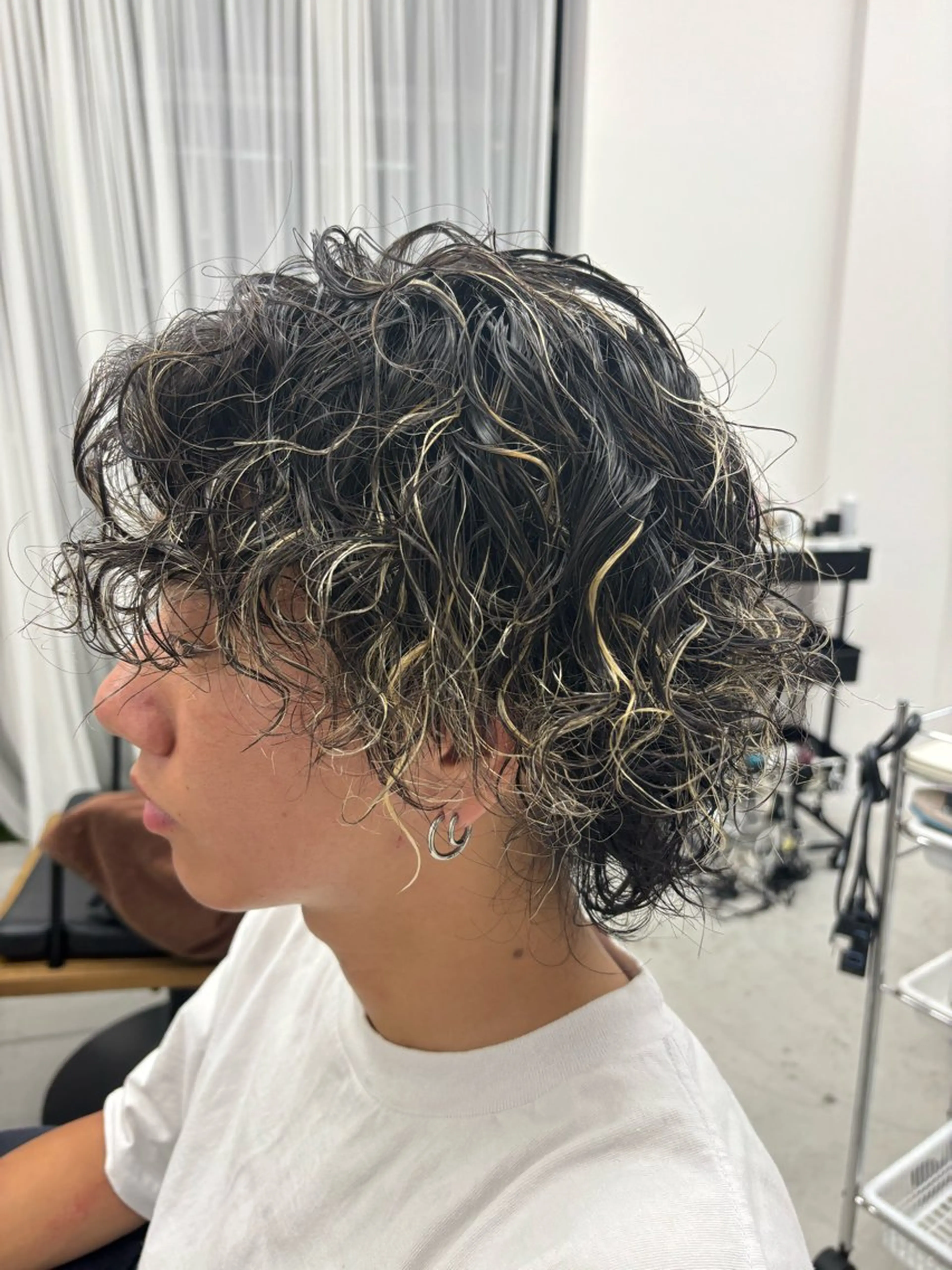 パーマ メンズ Telasu 🐈ゆうかのヘアスタイル