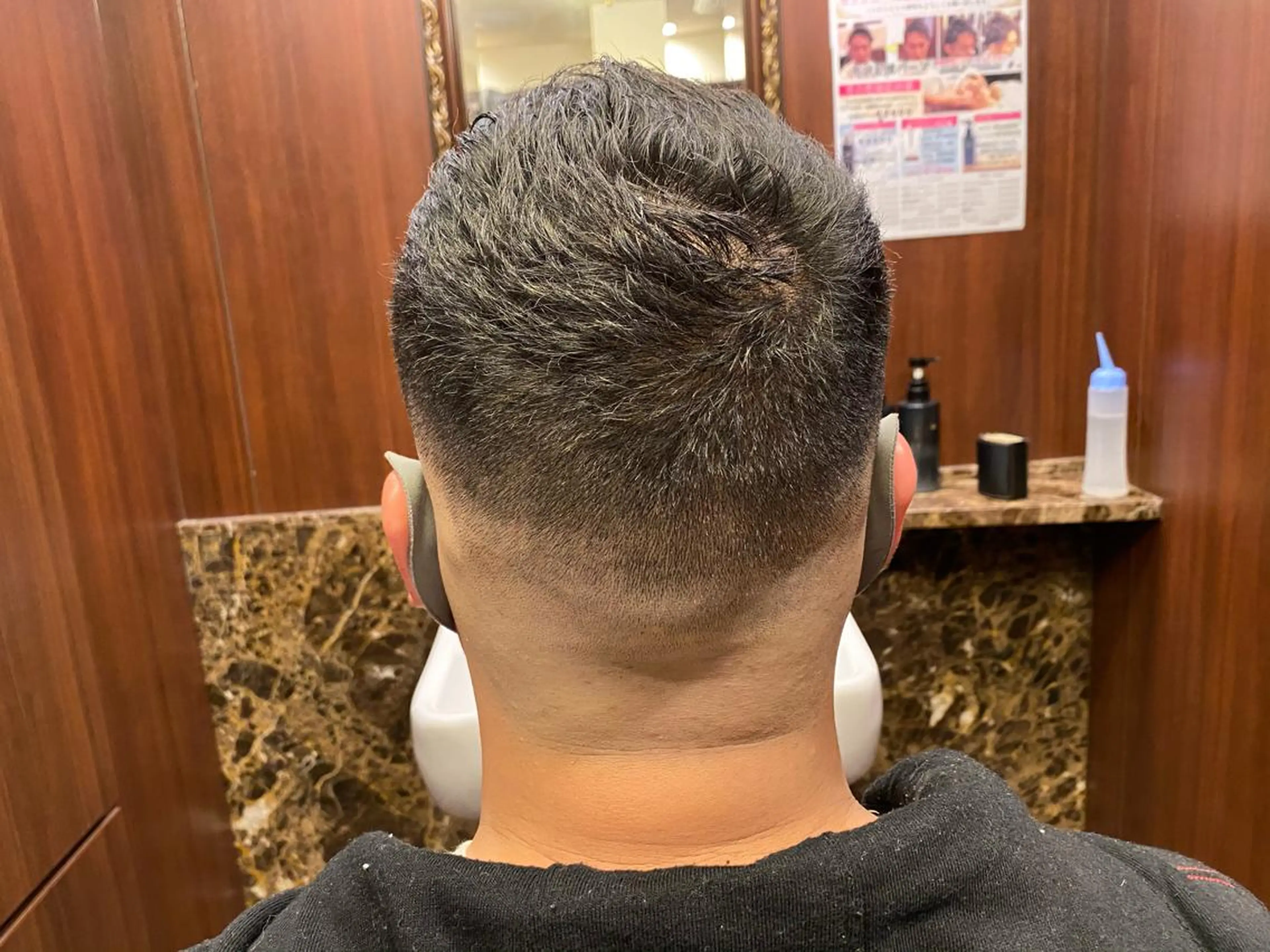 ショート メンズ 浅見 天翔のヘアスタイル