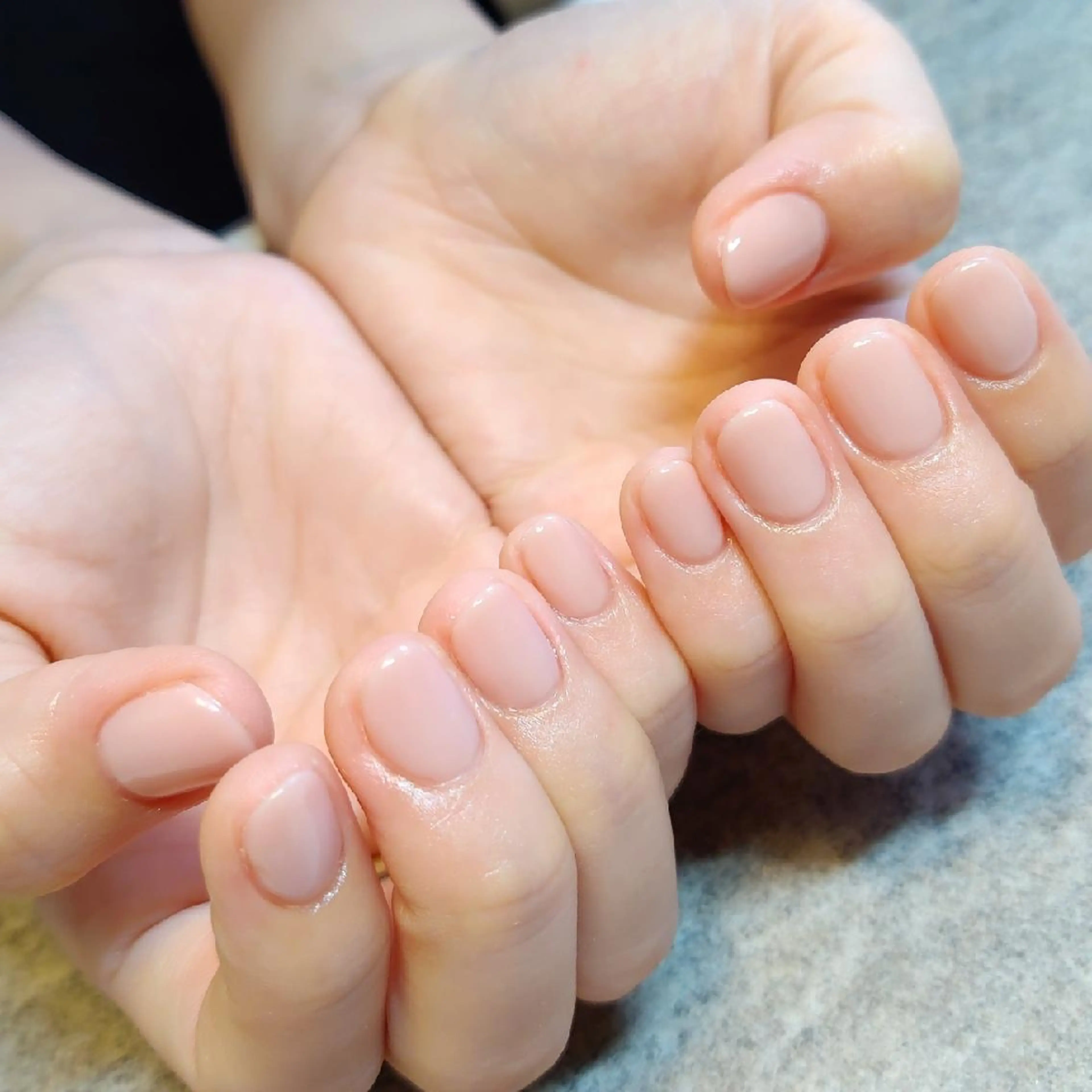 ネイル ワンカラーネイル ジェヌインネイル 河内のネイルデザイン