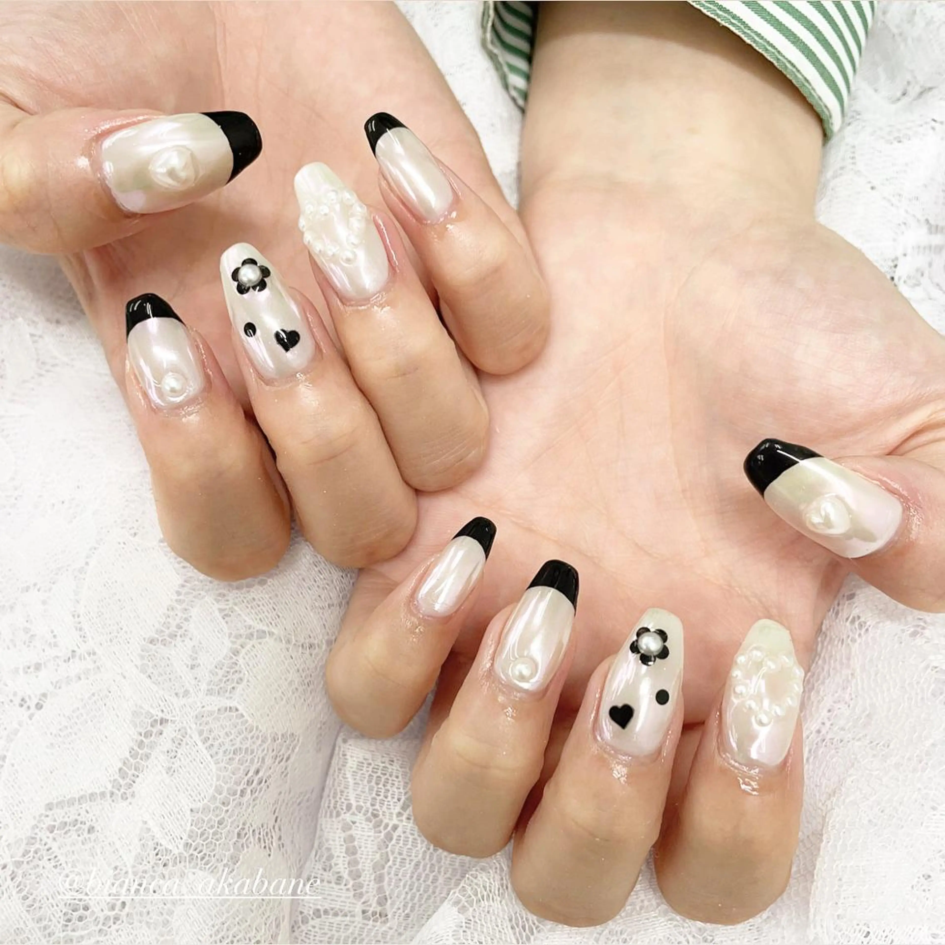 ネイル ハンドネイル Bianca赤羽 松元🥣🫧のネイルデザイン