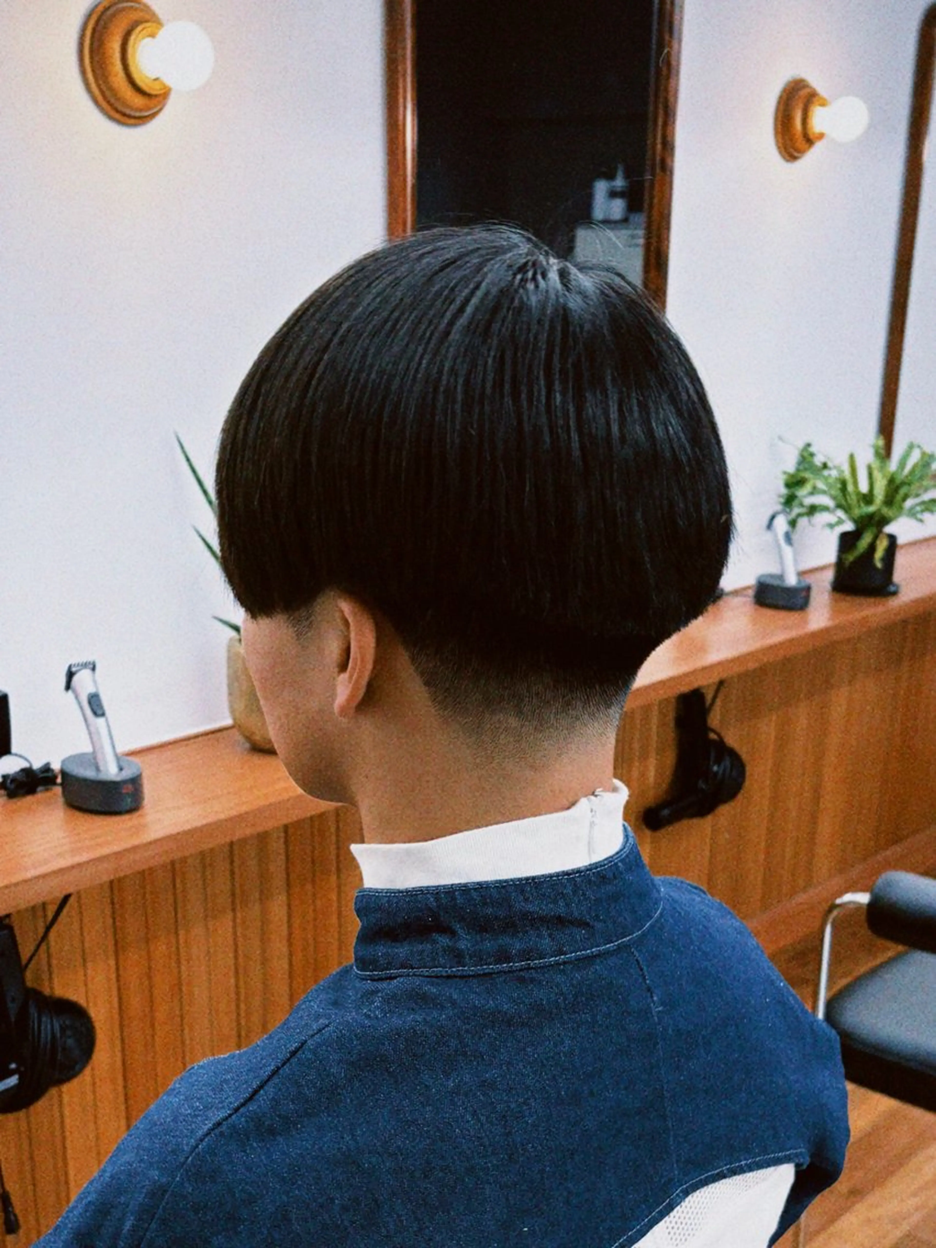 ショート メンズ フェードカット マッシュ THE DAY TOKYO  men’s cut 表参道/青山所属・メンズカット 髙橋創のヘアスタイル