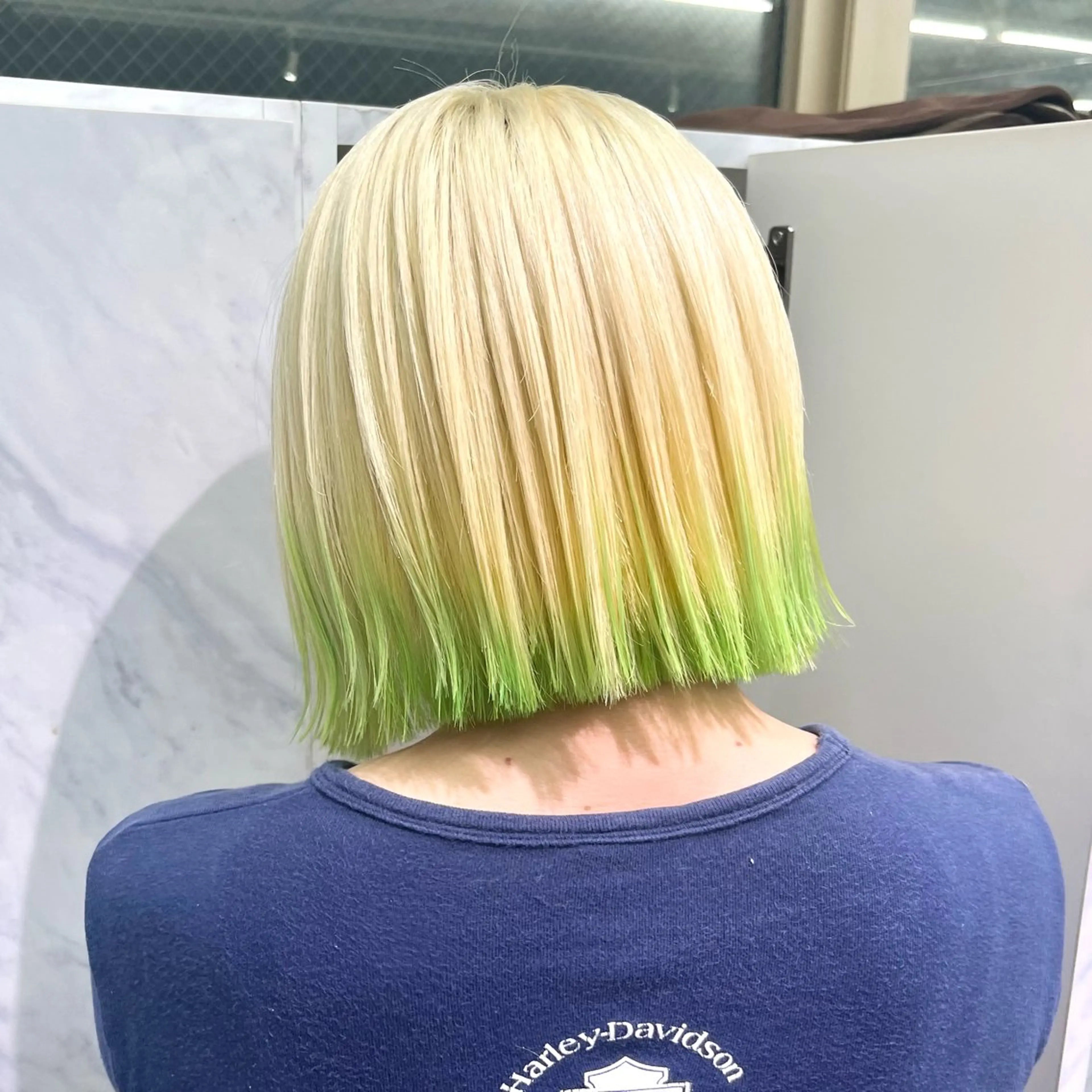 カラー 渋谷🎨ブリーチ特化 ×エクステ🎨レンのヘアスタイル