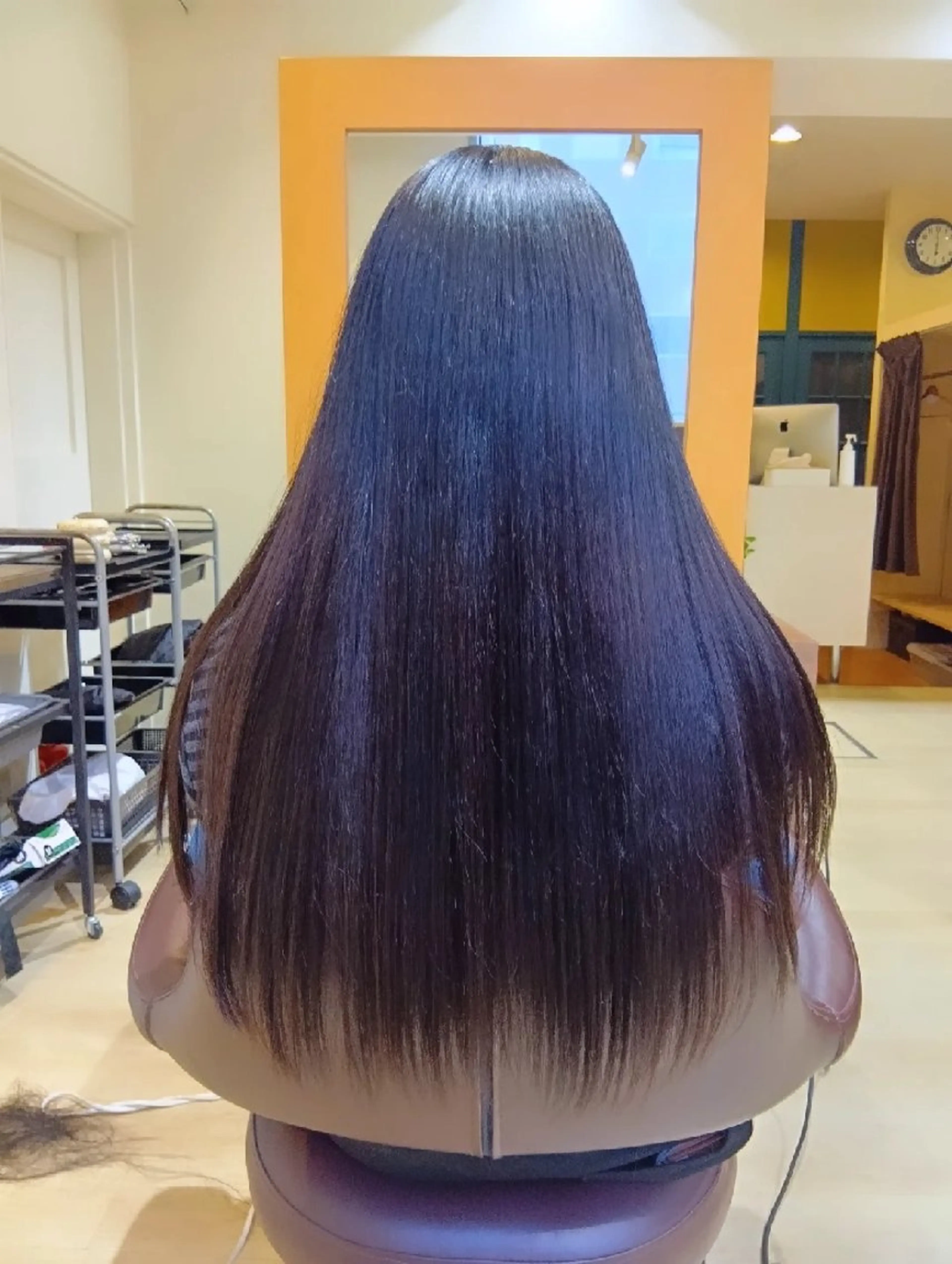 ロング デザインカット 縮毛矯正 トリートメント カット トリートメント 小林暢🌟Orque 髪質改善サロン🌙のヘアスタイル