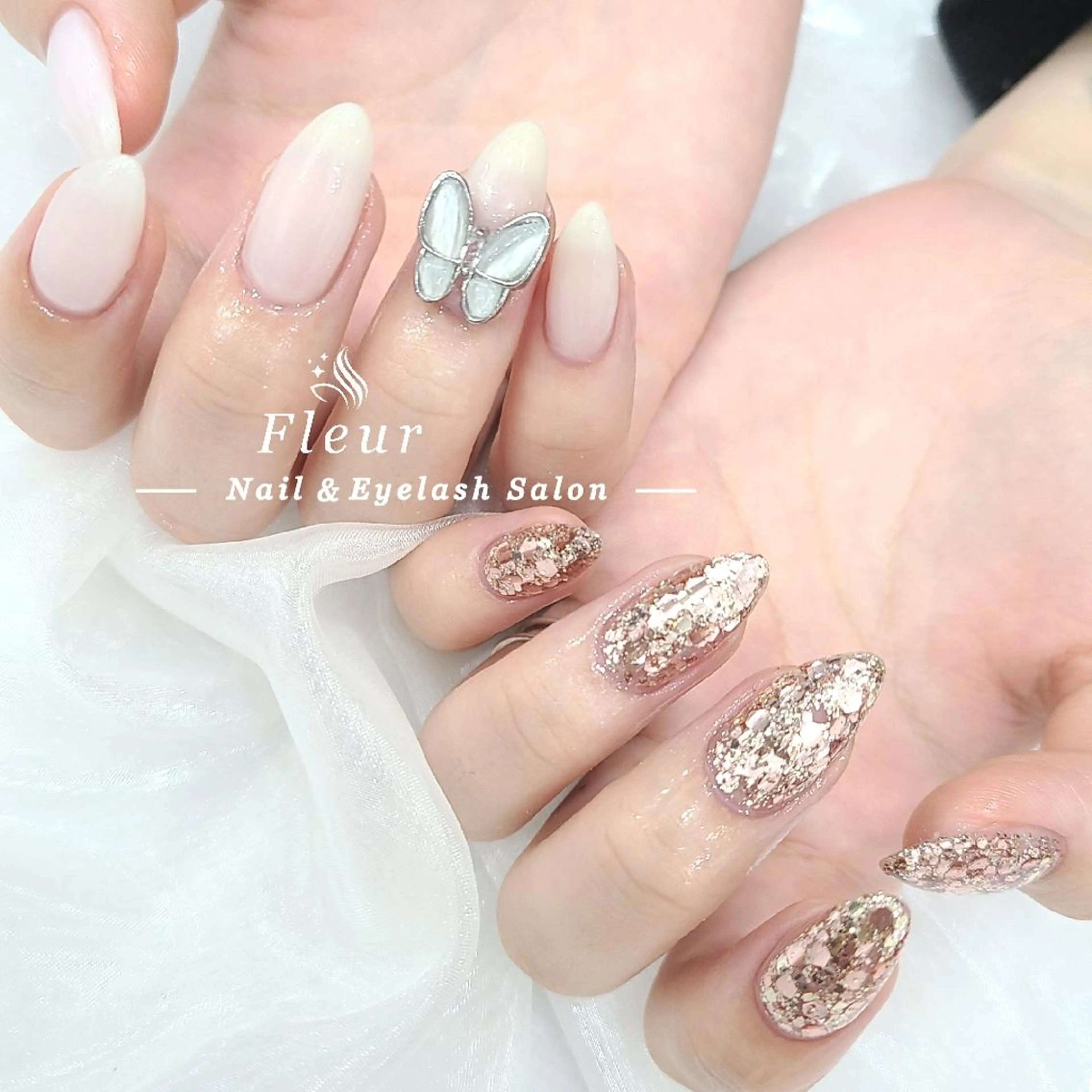 ネイル ハンドネイル nail&eye ♡Fleur♡のネイルデザイン