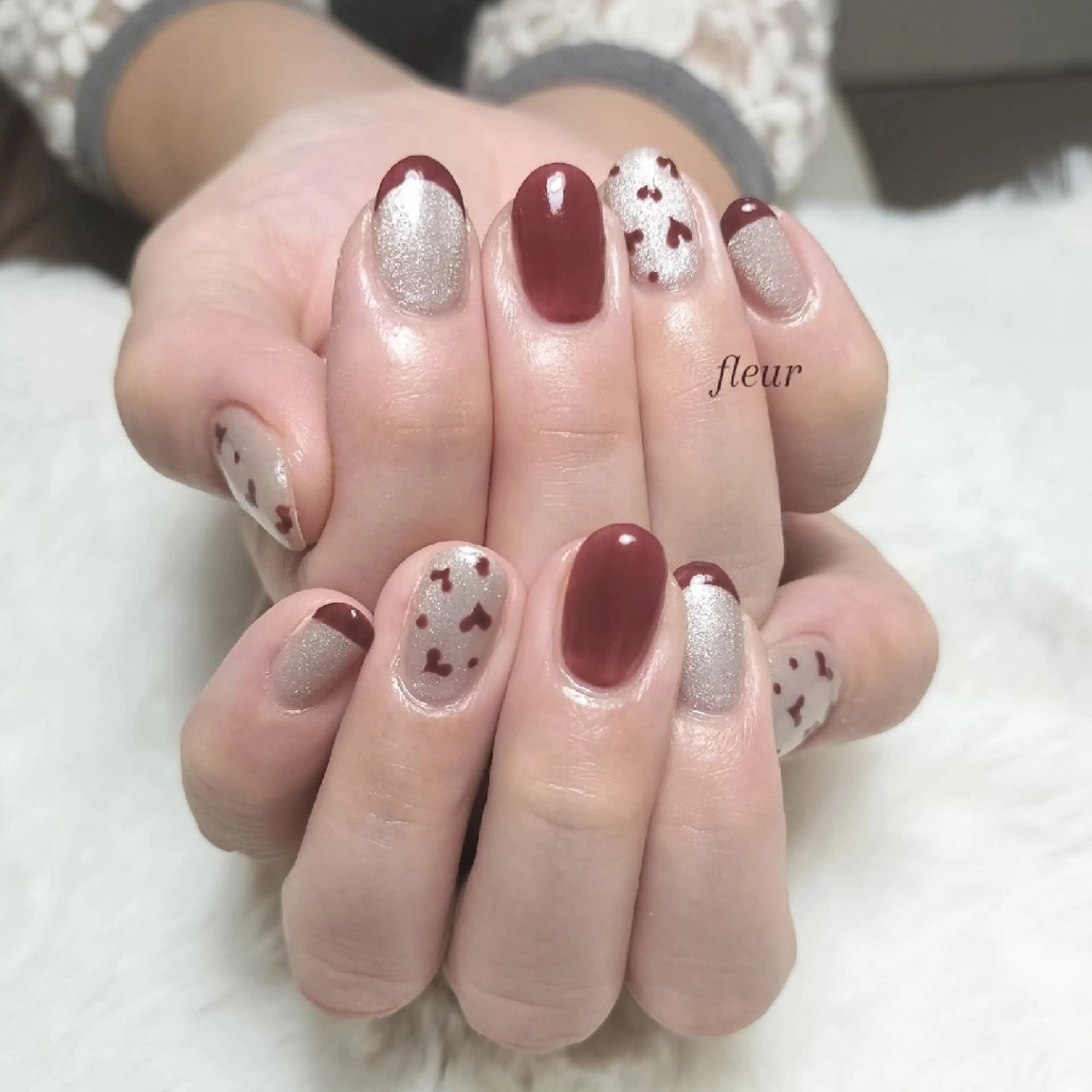 ネイル ハート megumi. sのネイルデザイン