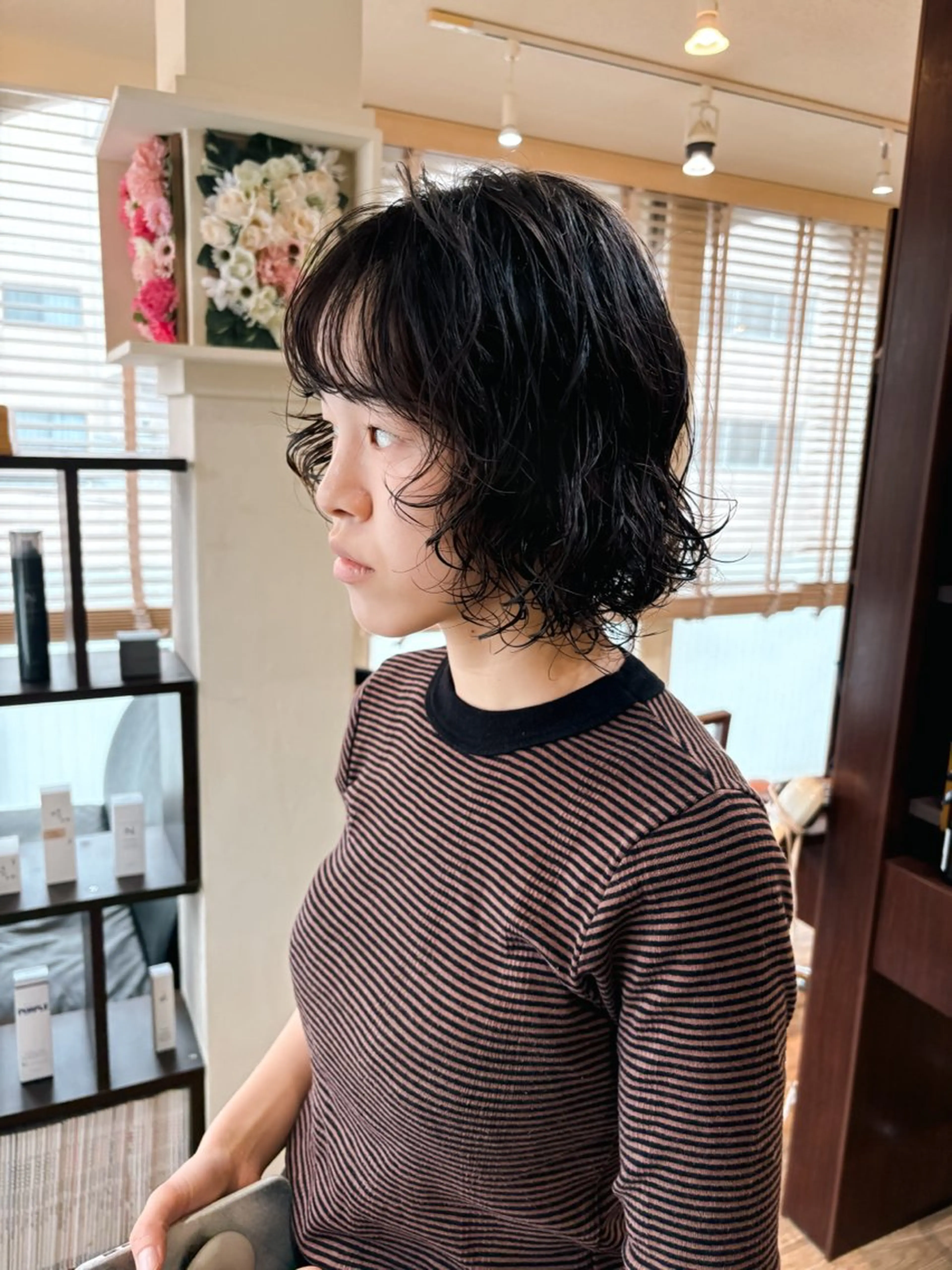 ショート パーマ ボブ enVOGUE🌀 宮本泰周のヘアスタイル