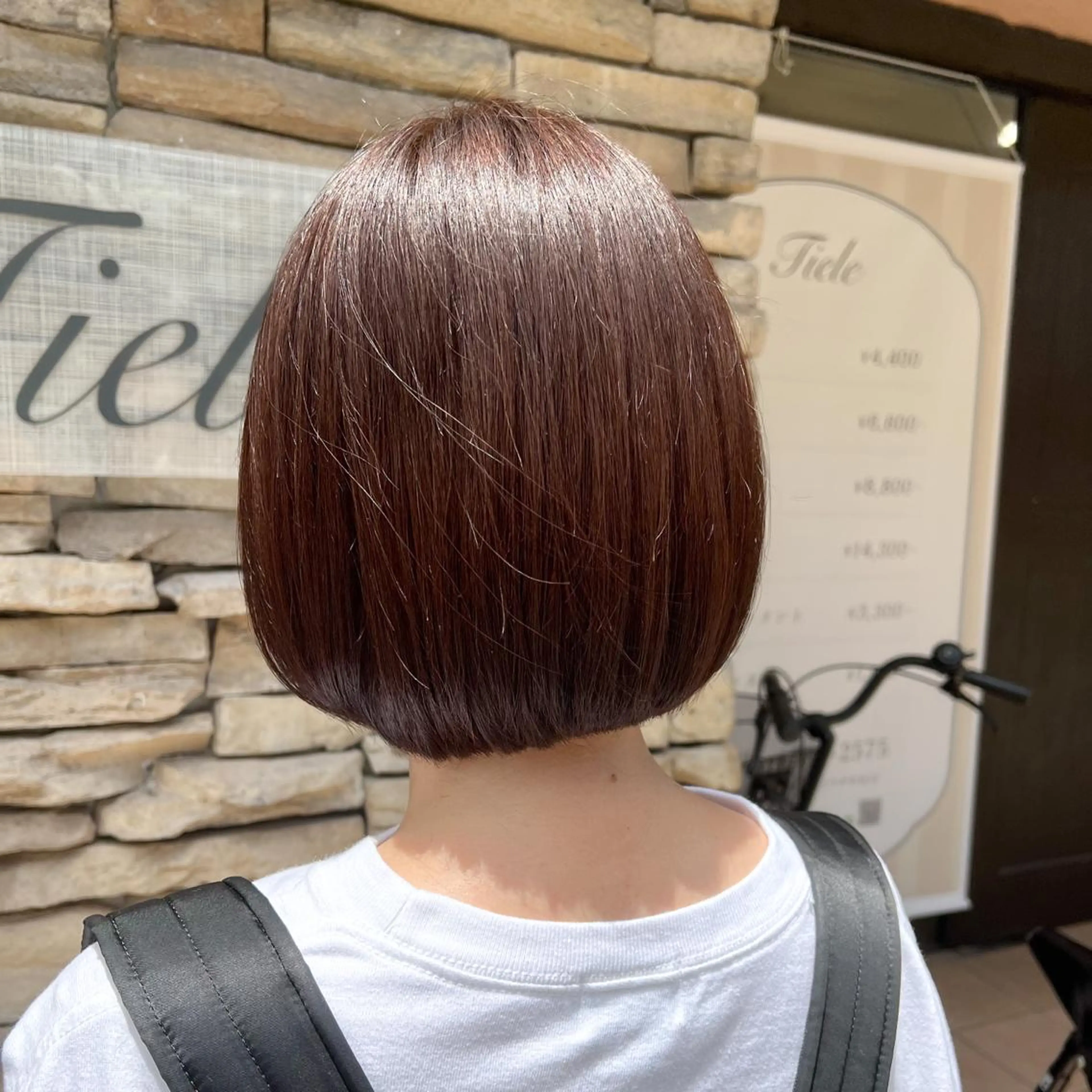 ショート パーマ 縮毛矯正 地毛風ストレート ⚡️下ノ村柊斗⚡️のヘアスタイル