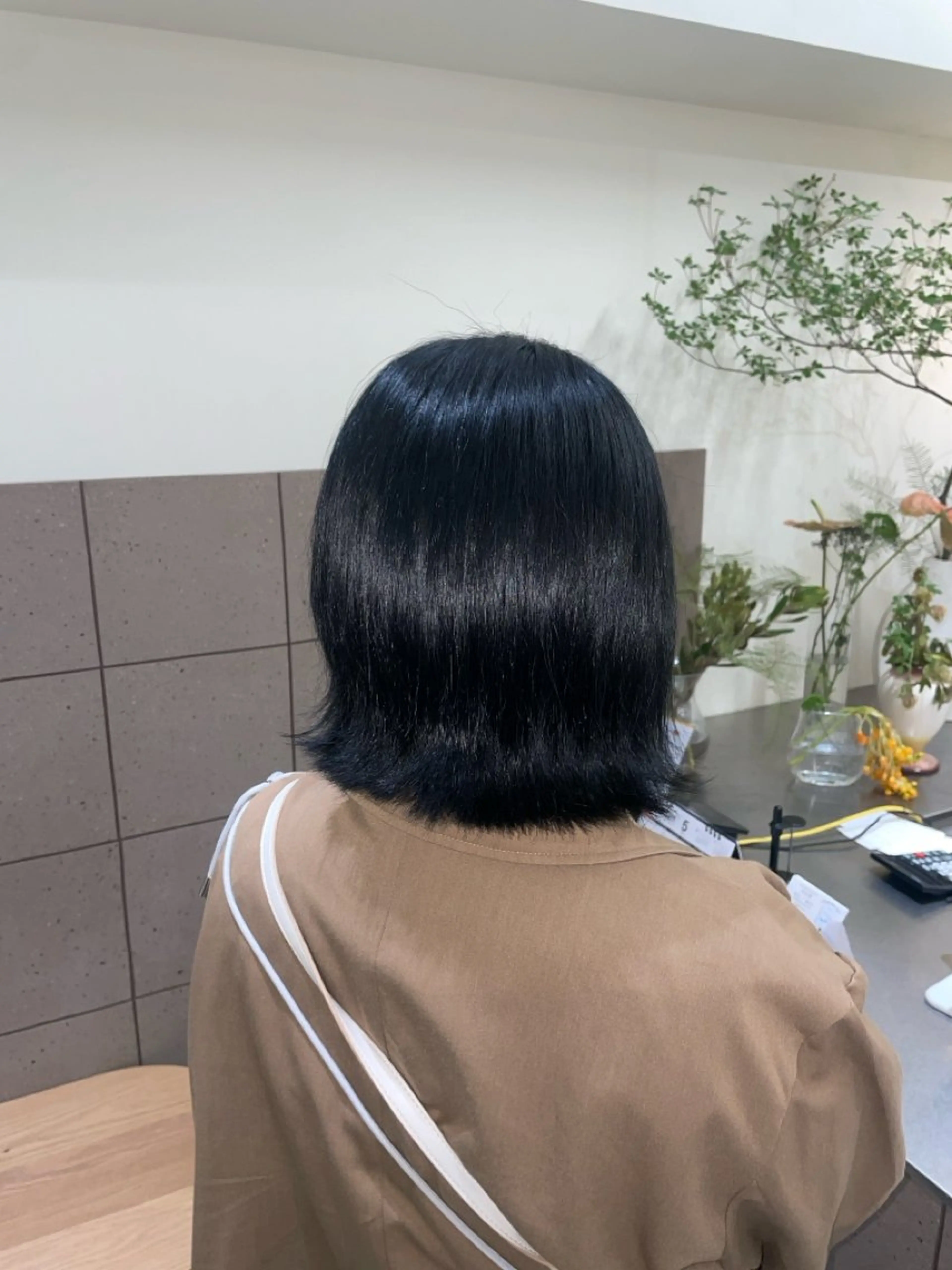 ミディアム カラー ヘアカラー JURI /HUIのヘアスタイル
