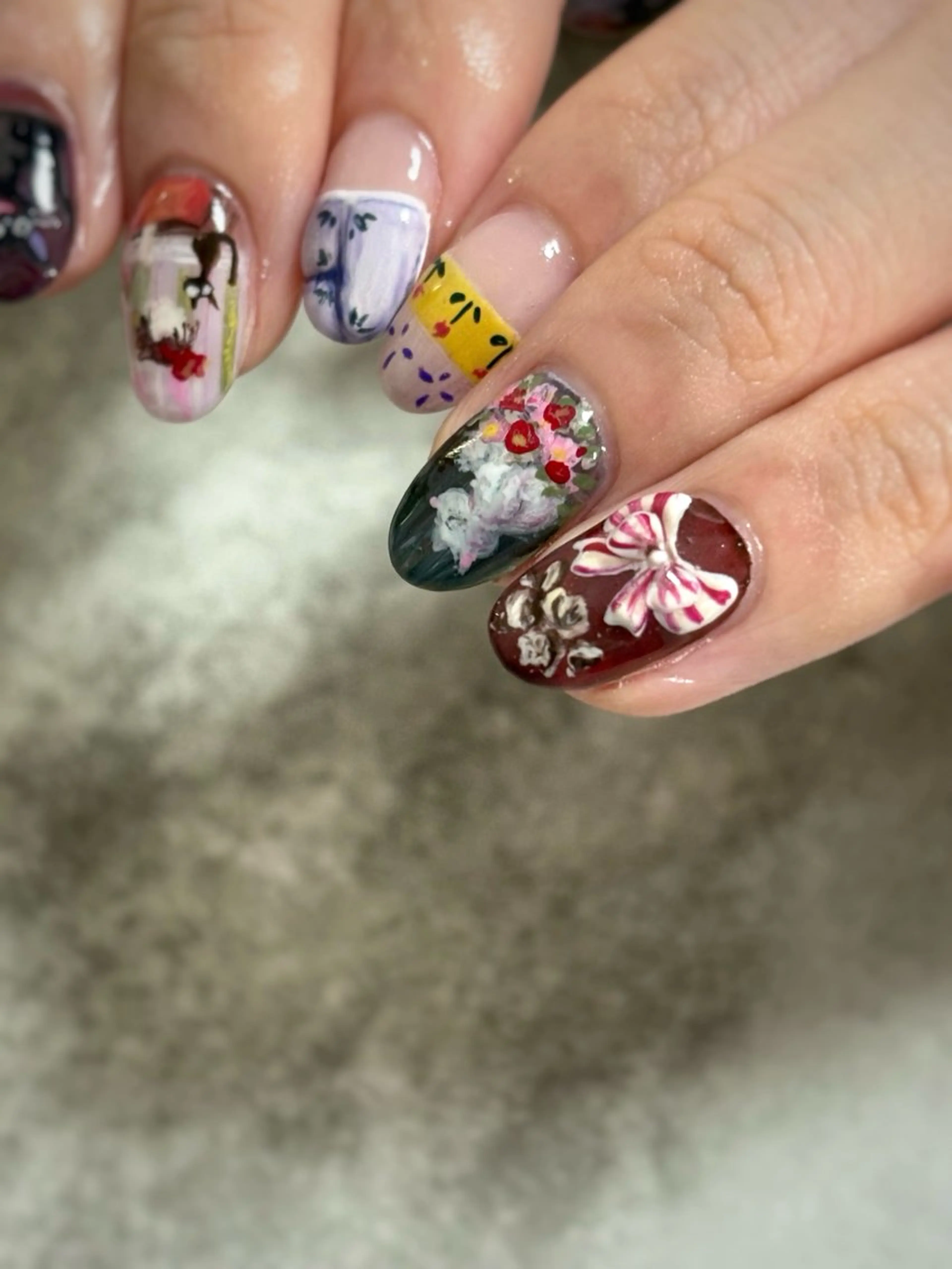 ネイル ハンドネイル FIORITURA Maikoのネイルデザイン