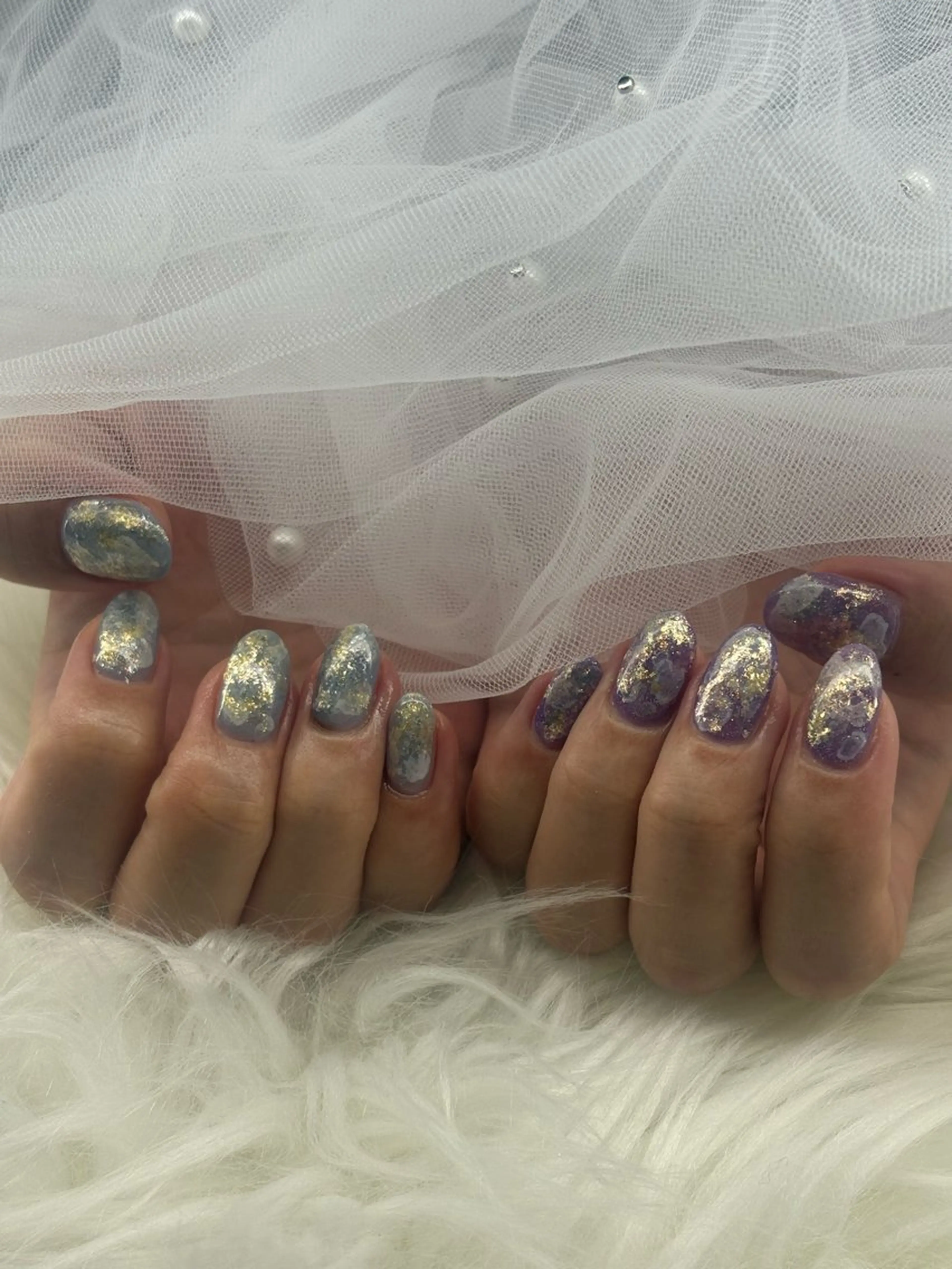 ネイル ハンドネイル ハンドケア 韓国風🤍 イワサキ　リコ🍒のヘアスタイル