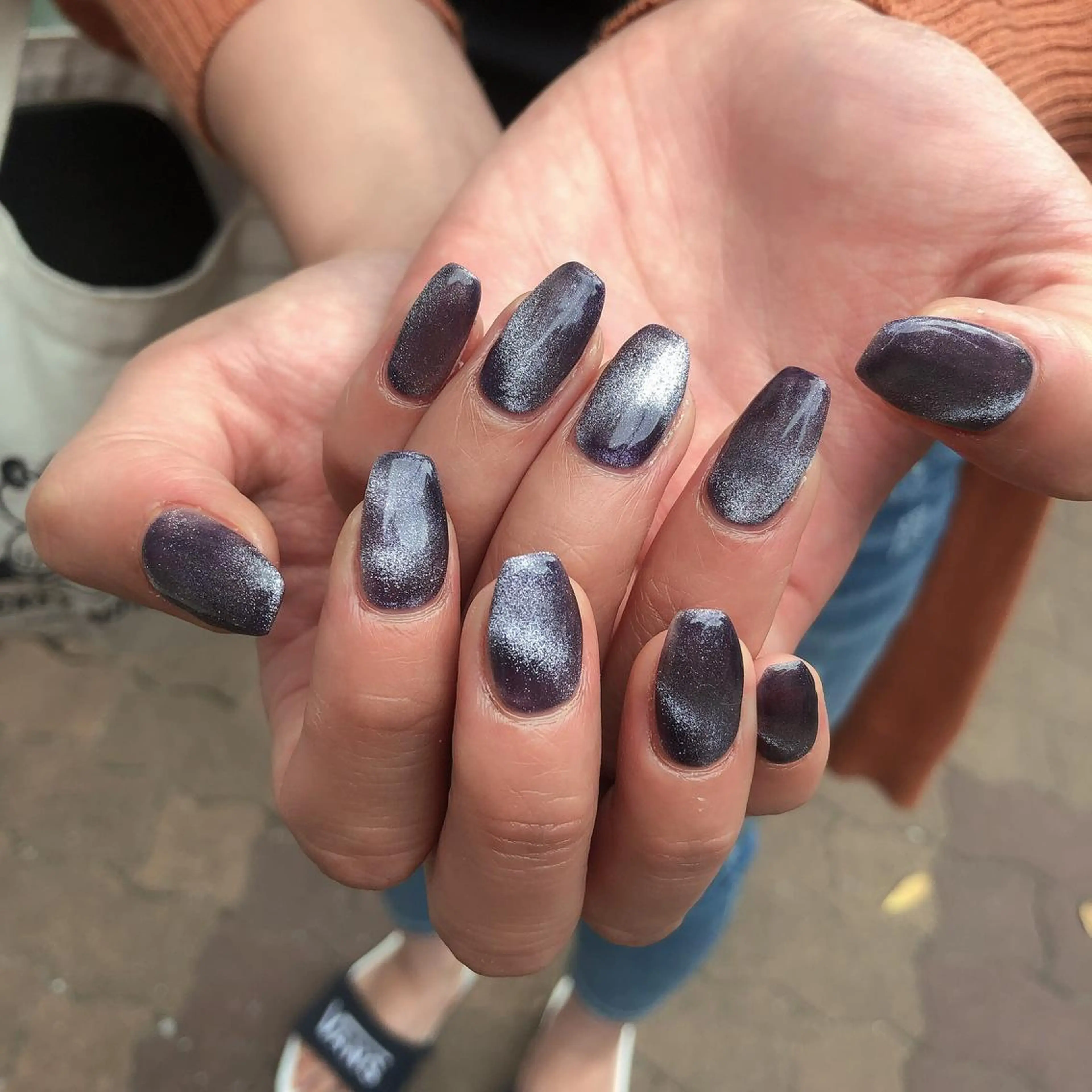 ロング カラー ヘアアレンジ キッズ ネイル マツエク・マツパ 福田 加奈のネイルデザイン