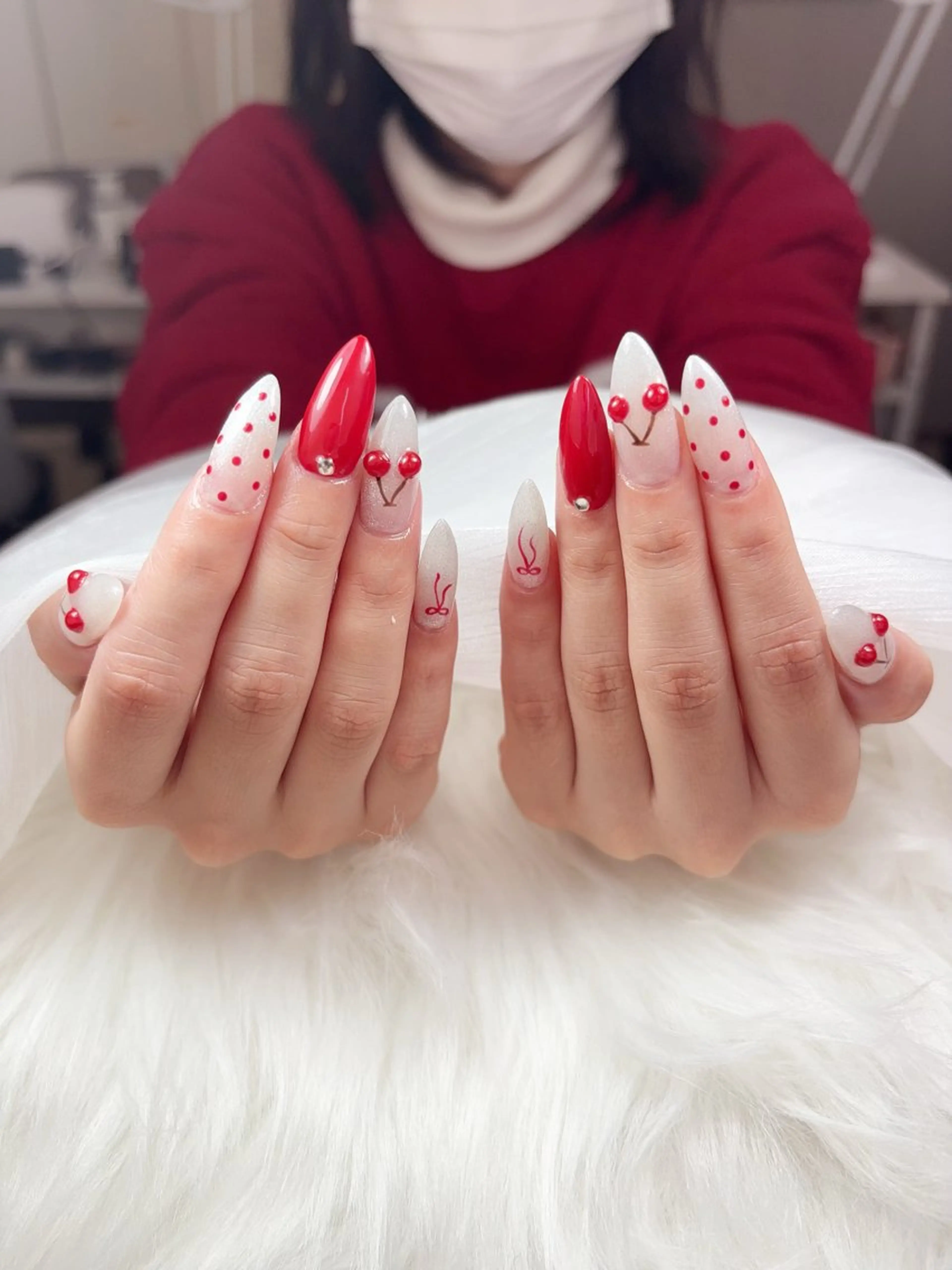 ネイル 長さ出し フットネイル ジェルネイル マグネットネイル 持ち込み YMT NailStudioのネイルデザイン