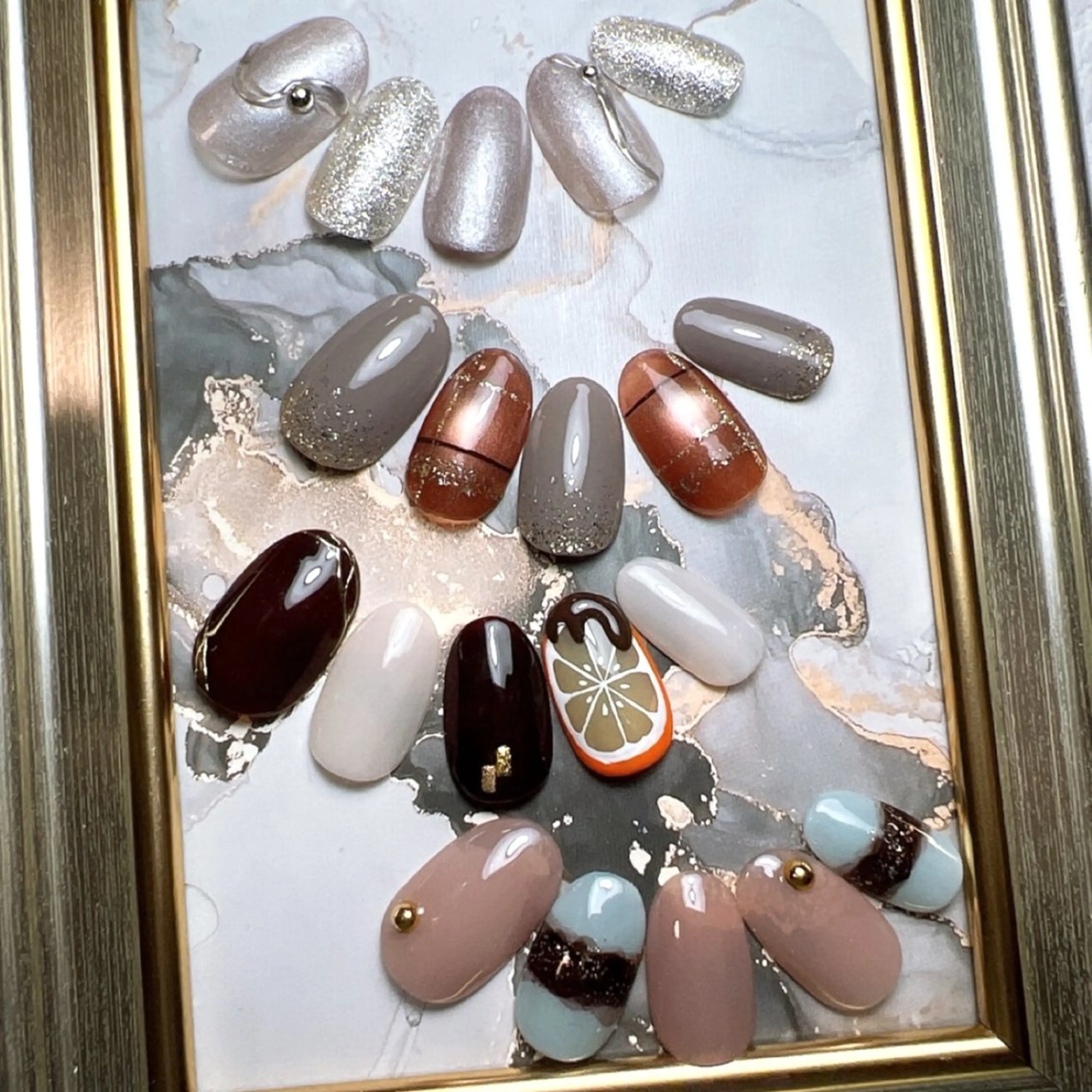 ネイル ハンドネイル Li-Fra JINNOのネイルデザイン