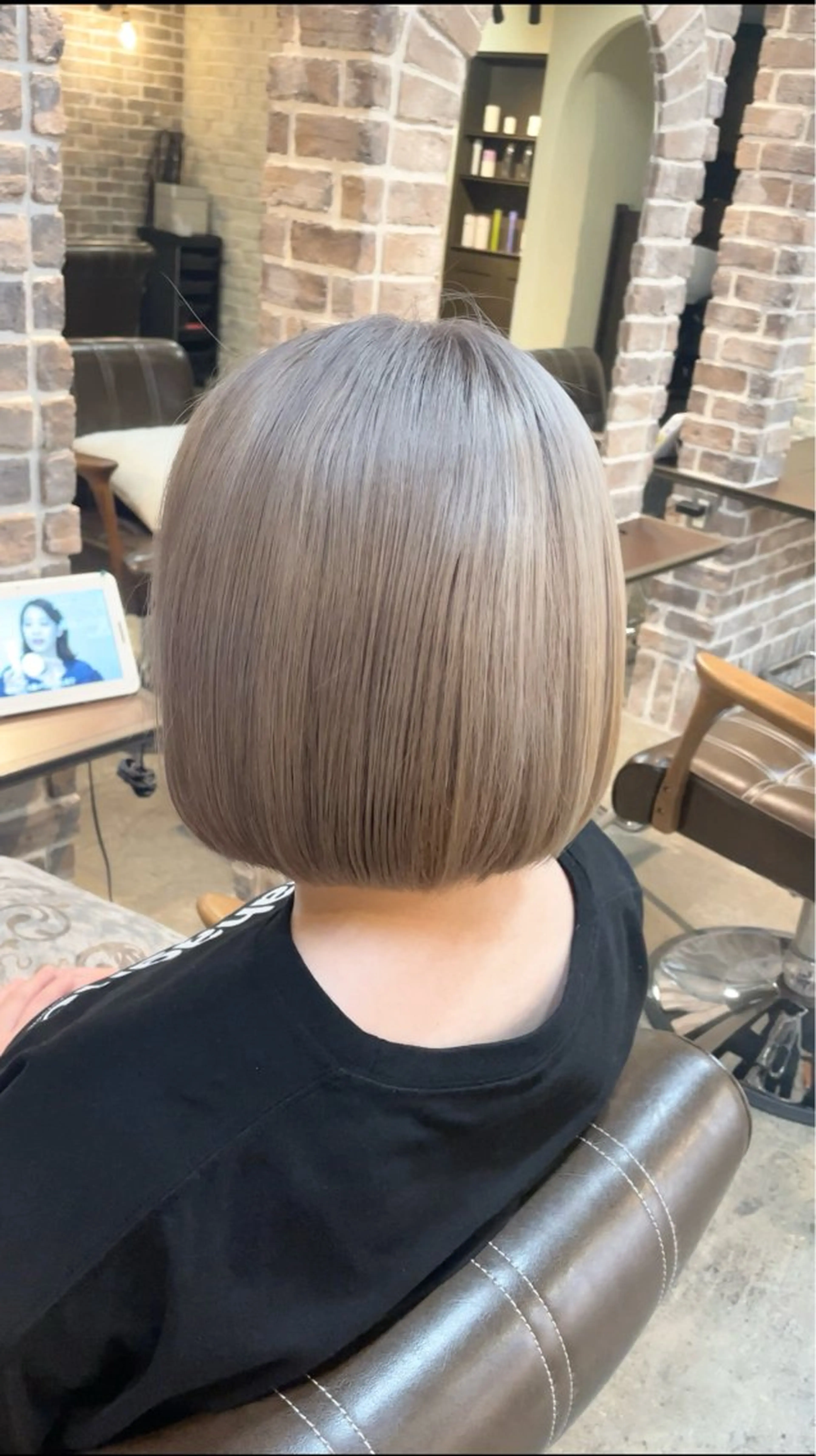 ミディアム カラー ブリーチ ACROあべの店所属・艶カラー/インナー /グラデ/大西小百合のヘアスタイル