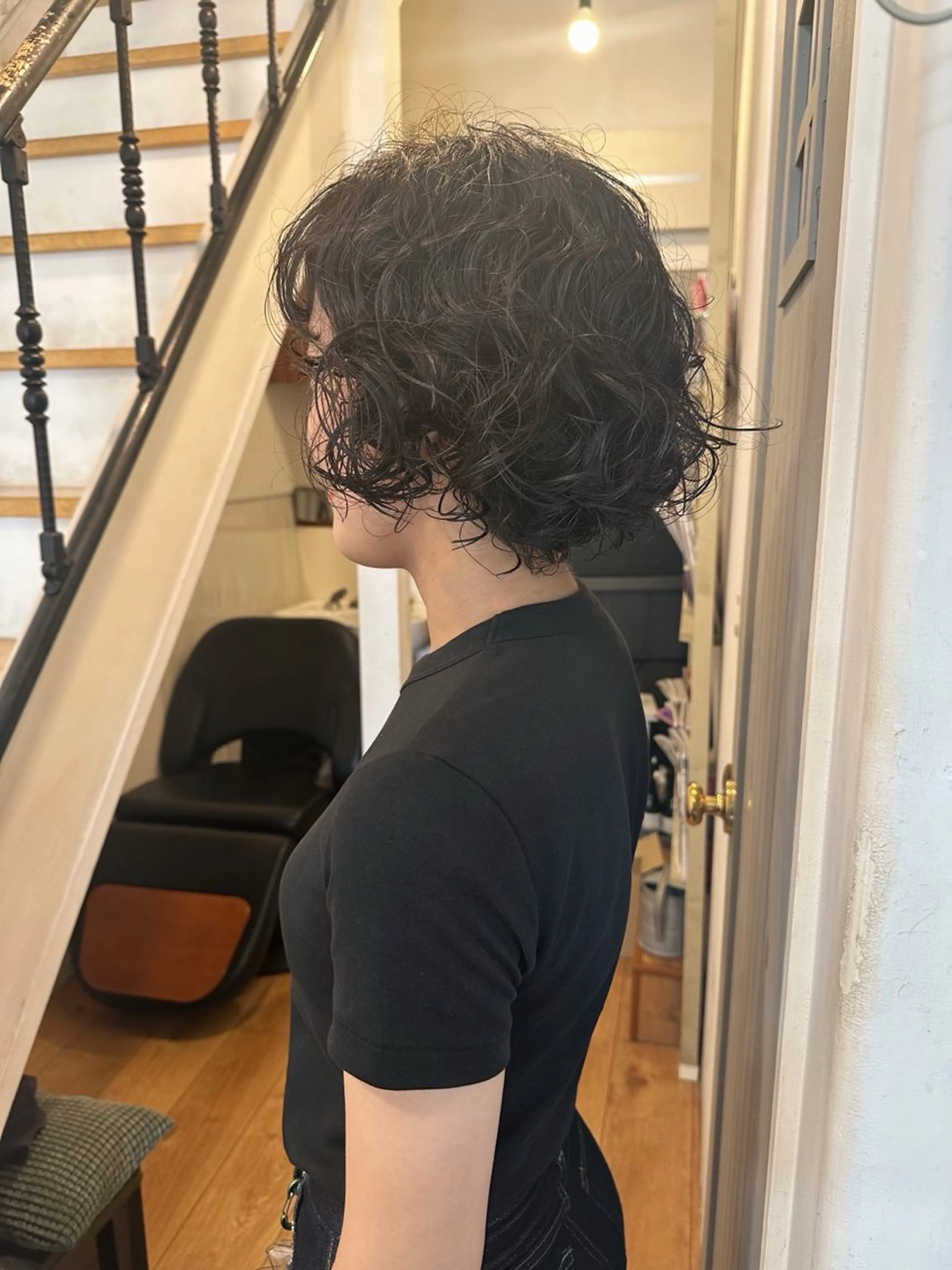 ショート パーマ カット パーマ トリートメント 【pejite】 Hinanoのヘアスタイル