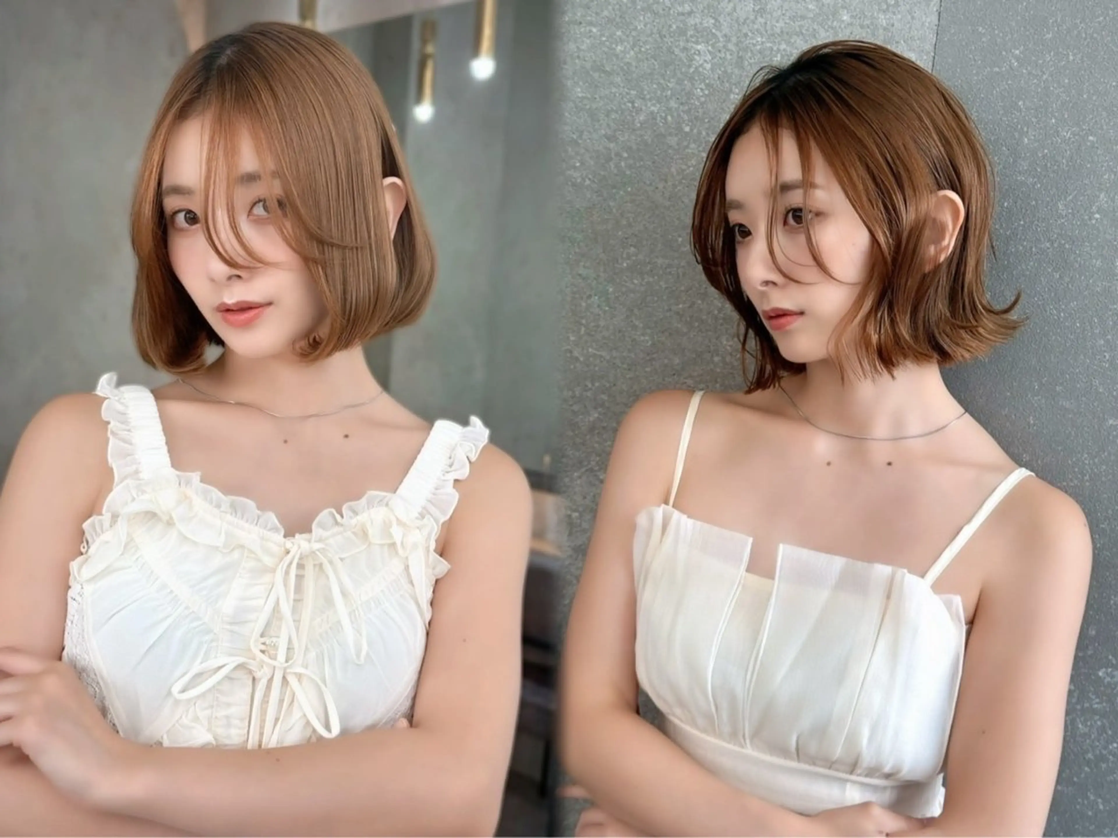 ショート 韓国ヘア/美髪矯正/ Haruna🦋のヘアスタイル