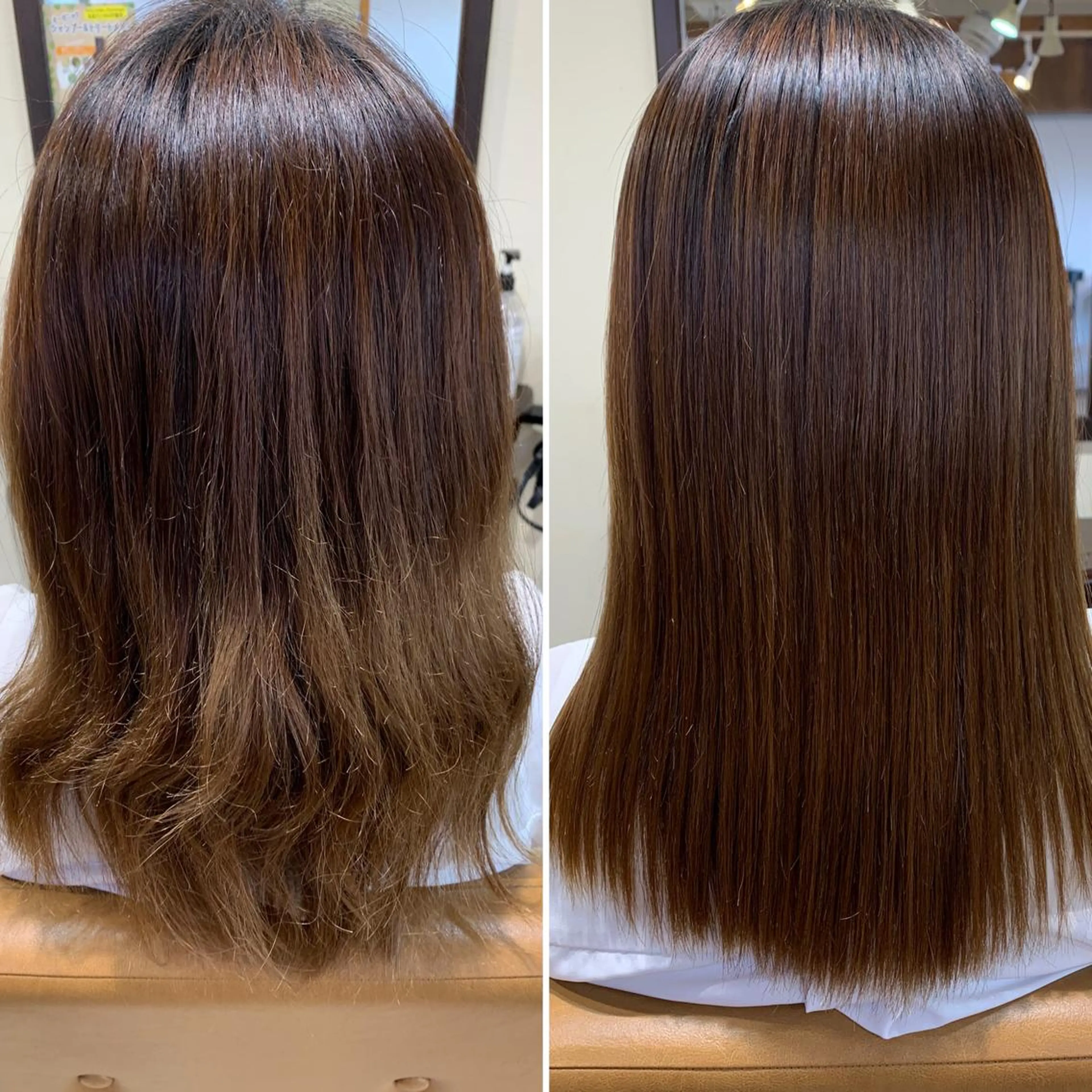 セミロング パーマ 縮毛矯正 カット 縮毛矯正 トリートメント 髪質改善/山根勇平 /完全マンツーマンのヘアスタイル