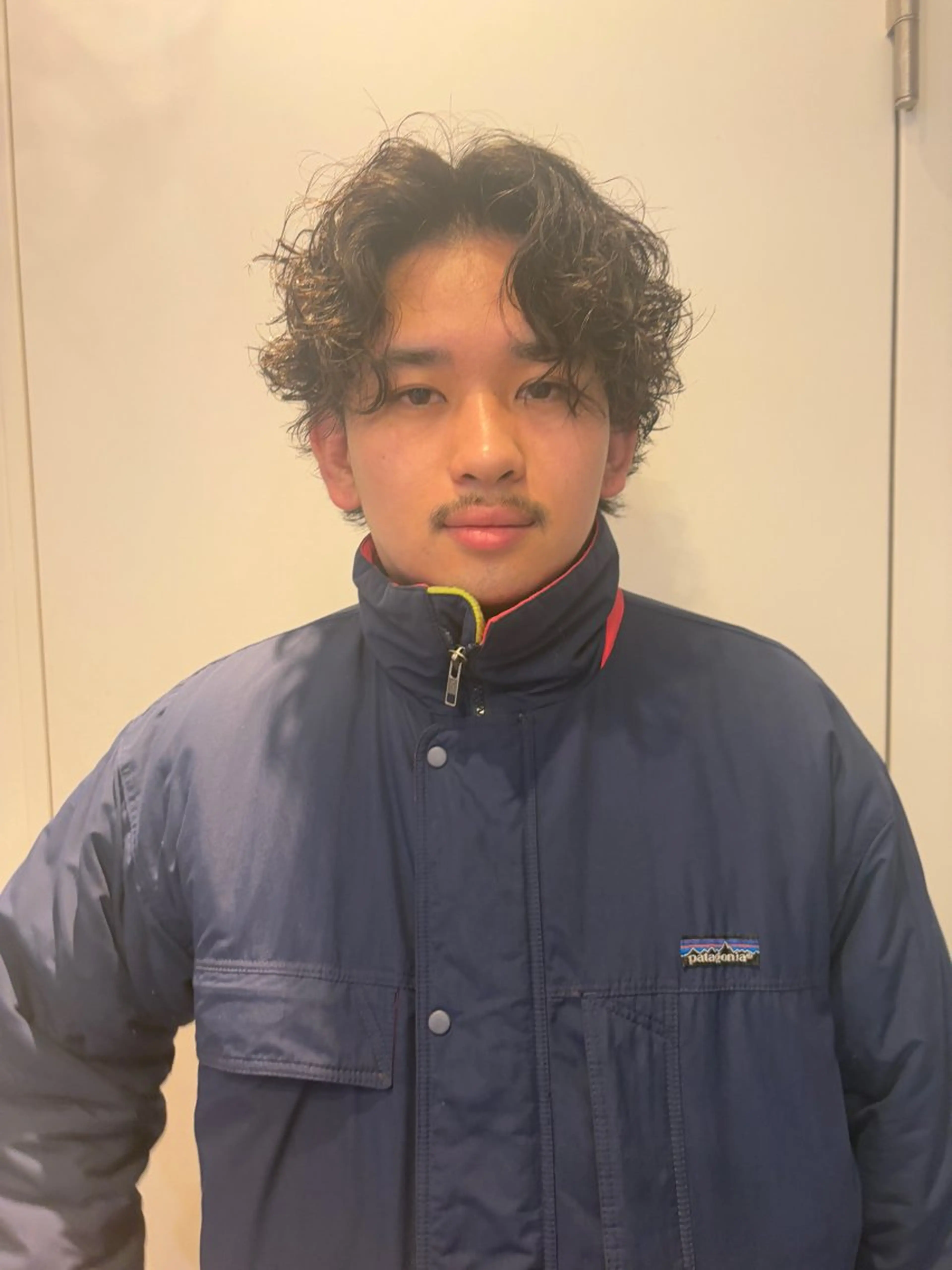 パーマ メンズ 韓国ヘア/wカラー レイヤー/RIN🎀のヘアスタイル