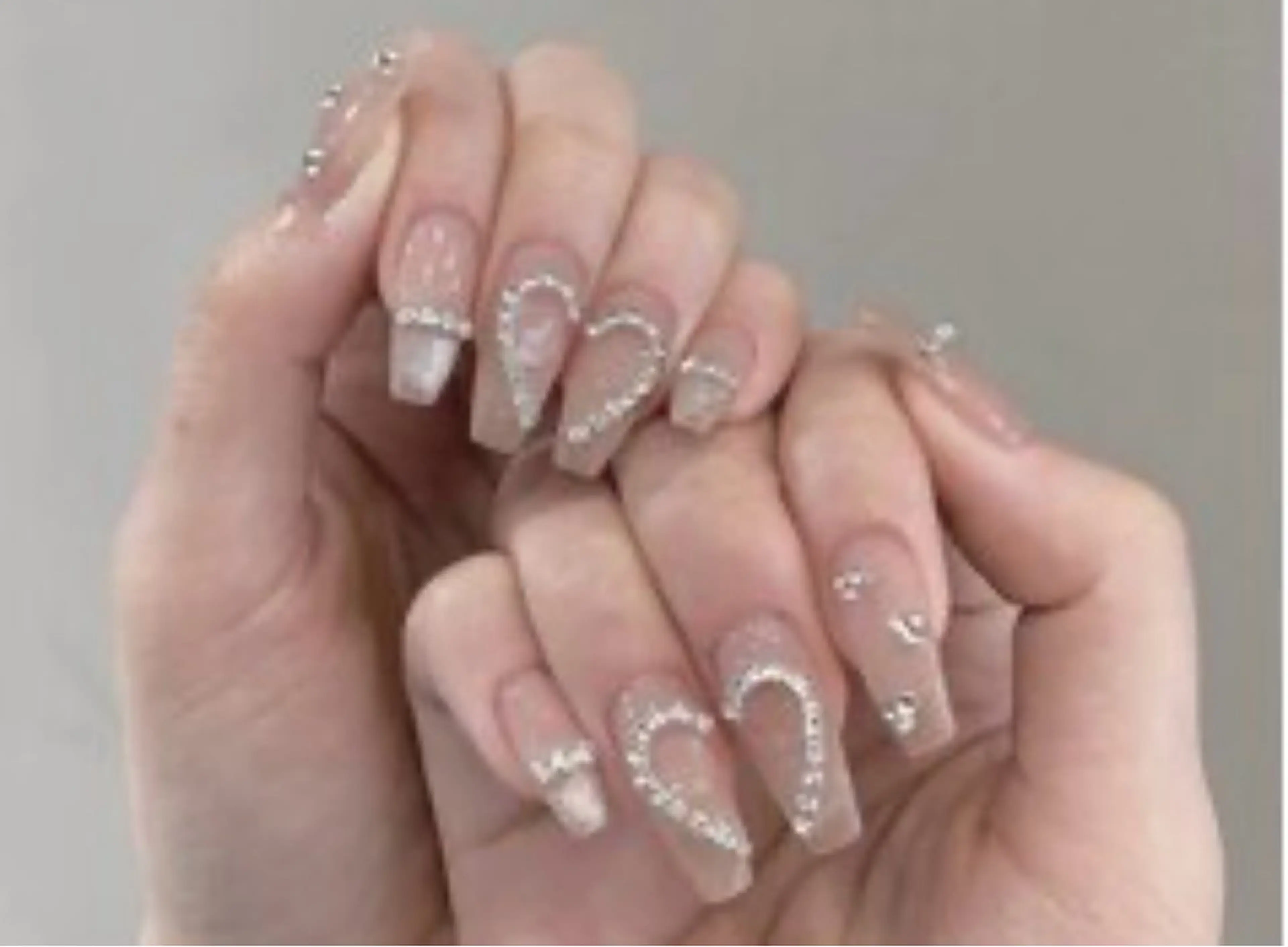 ロング ハンドネイル M+Nail 新宿のネイルデザイン