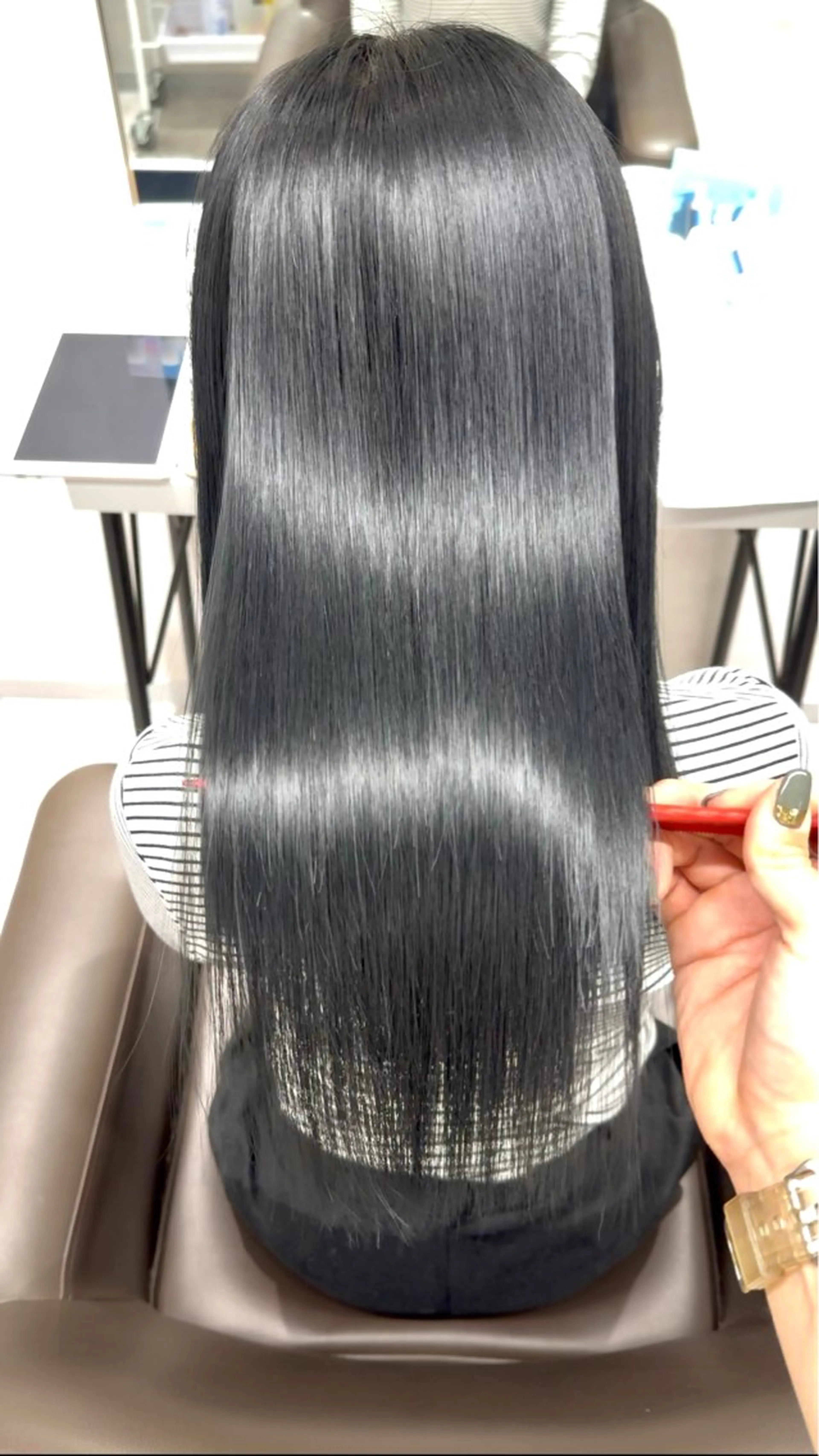 ミディアム 髪質改善 トリートメント ｈｉｎａ🦋西梅田 カラーモデル募集中のヘアスタイル