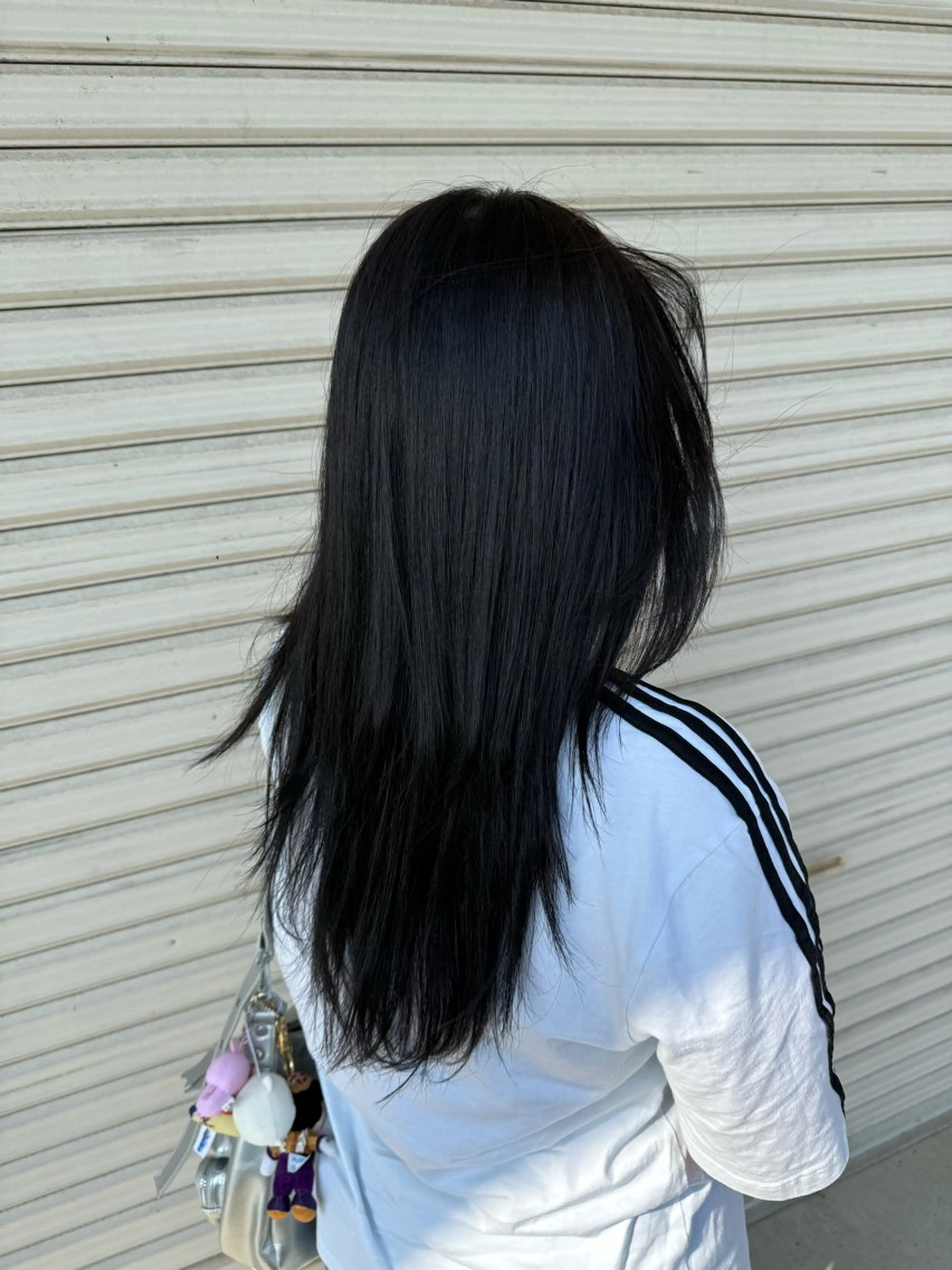 カラー レイヤー/コテパーマ 松本　希愛のヘアスタイル