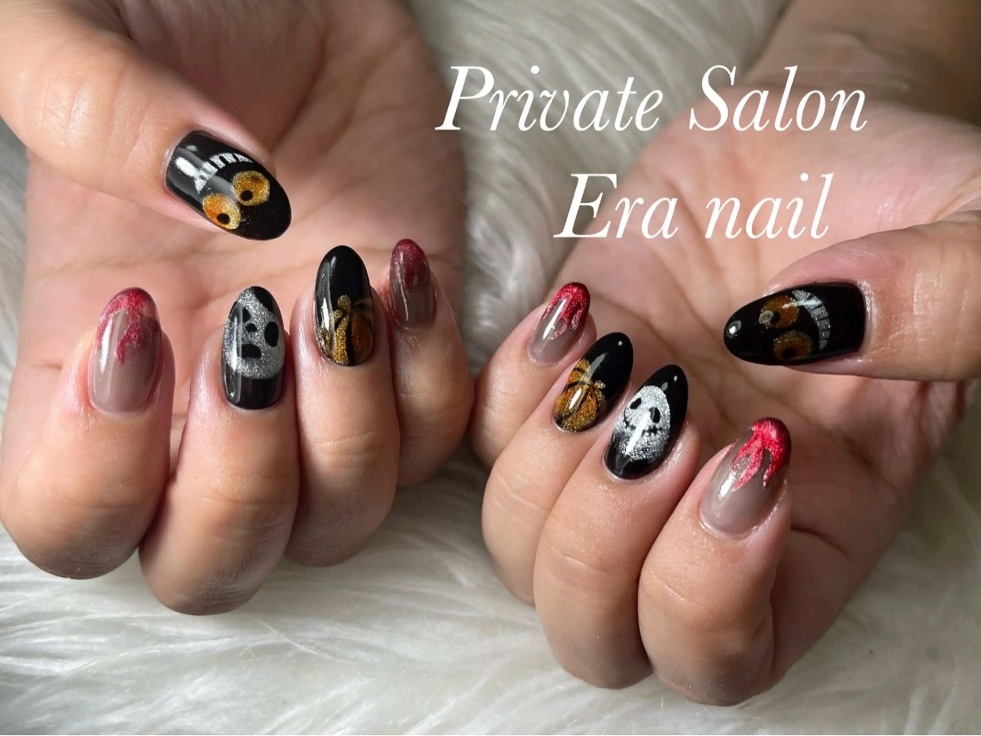 ネイル ハロウィン Era nailのネイルデザイン