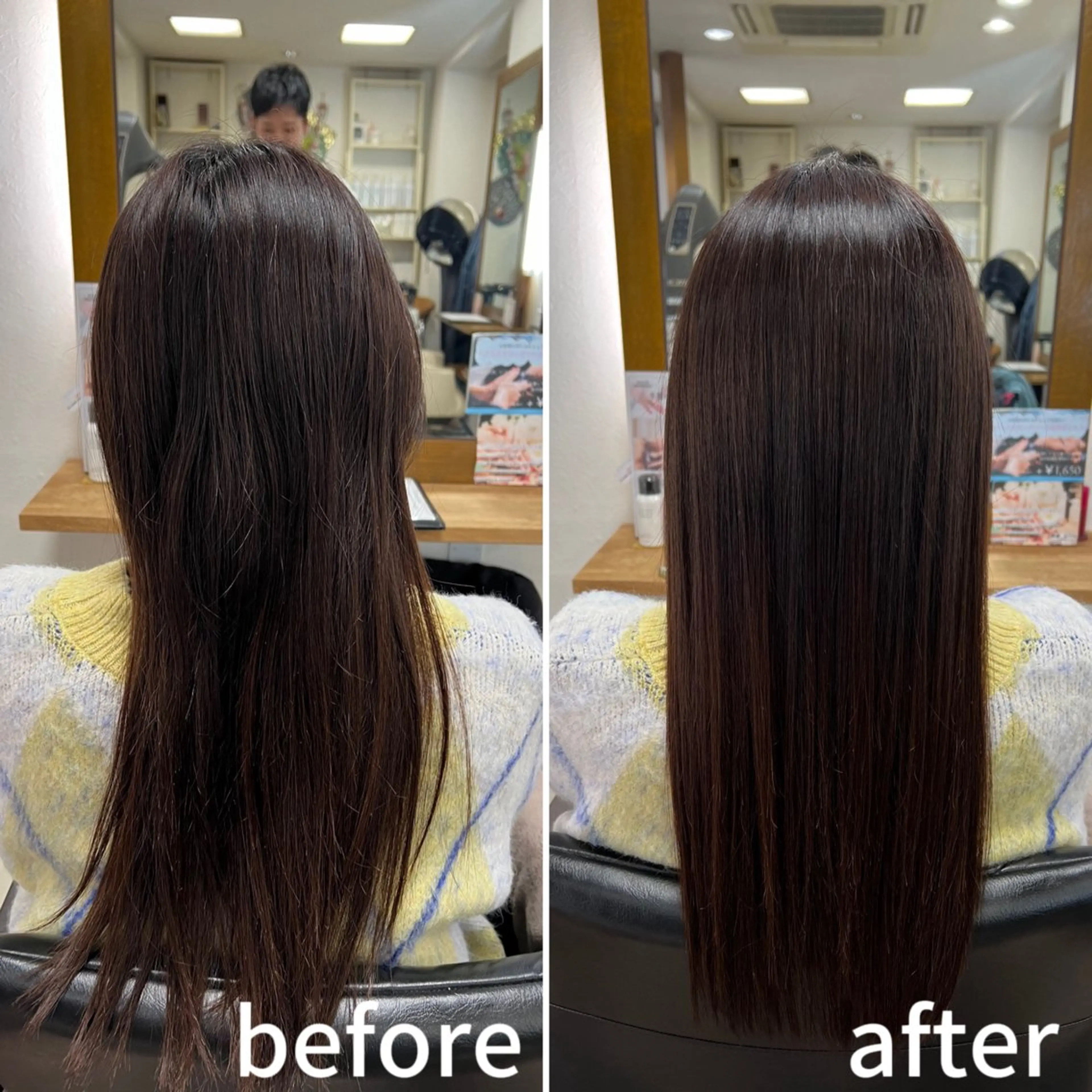 ロング 髪質改善/マツパ 垢抜け透明カラー衣笠のヘアスタイル