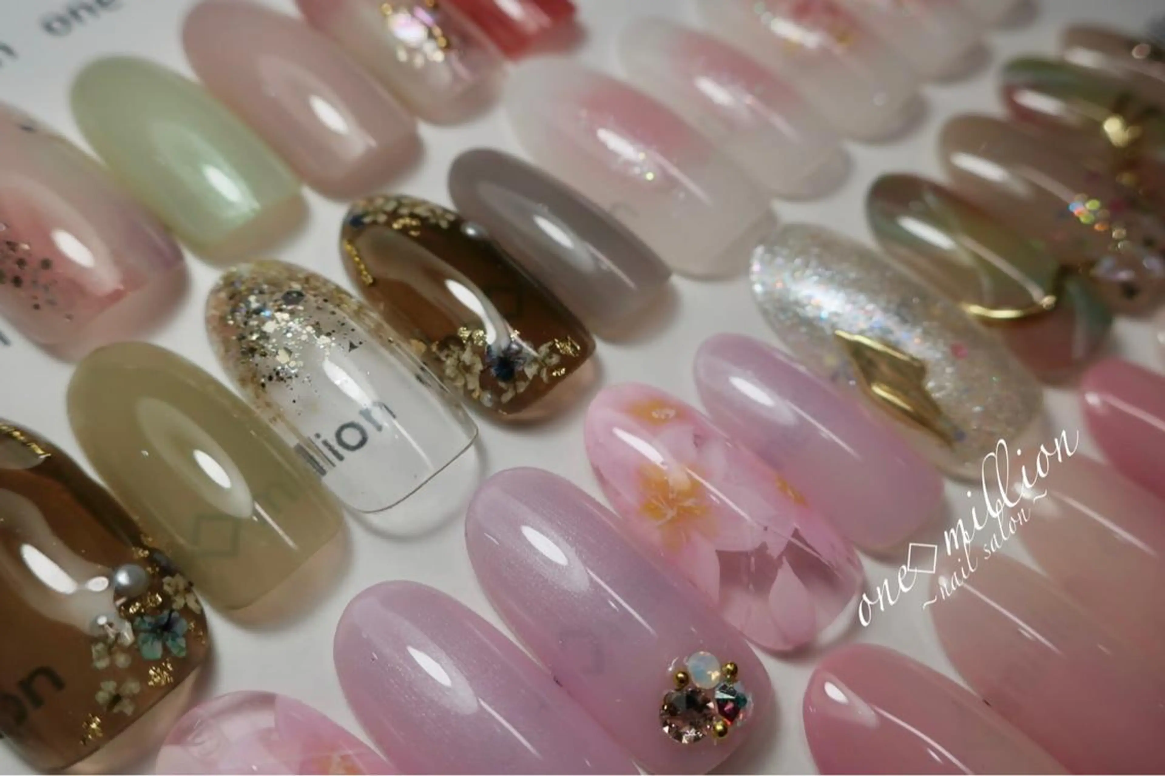 ネイル nail salon ワンミリオンのネイルデザイン