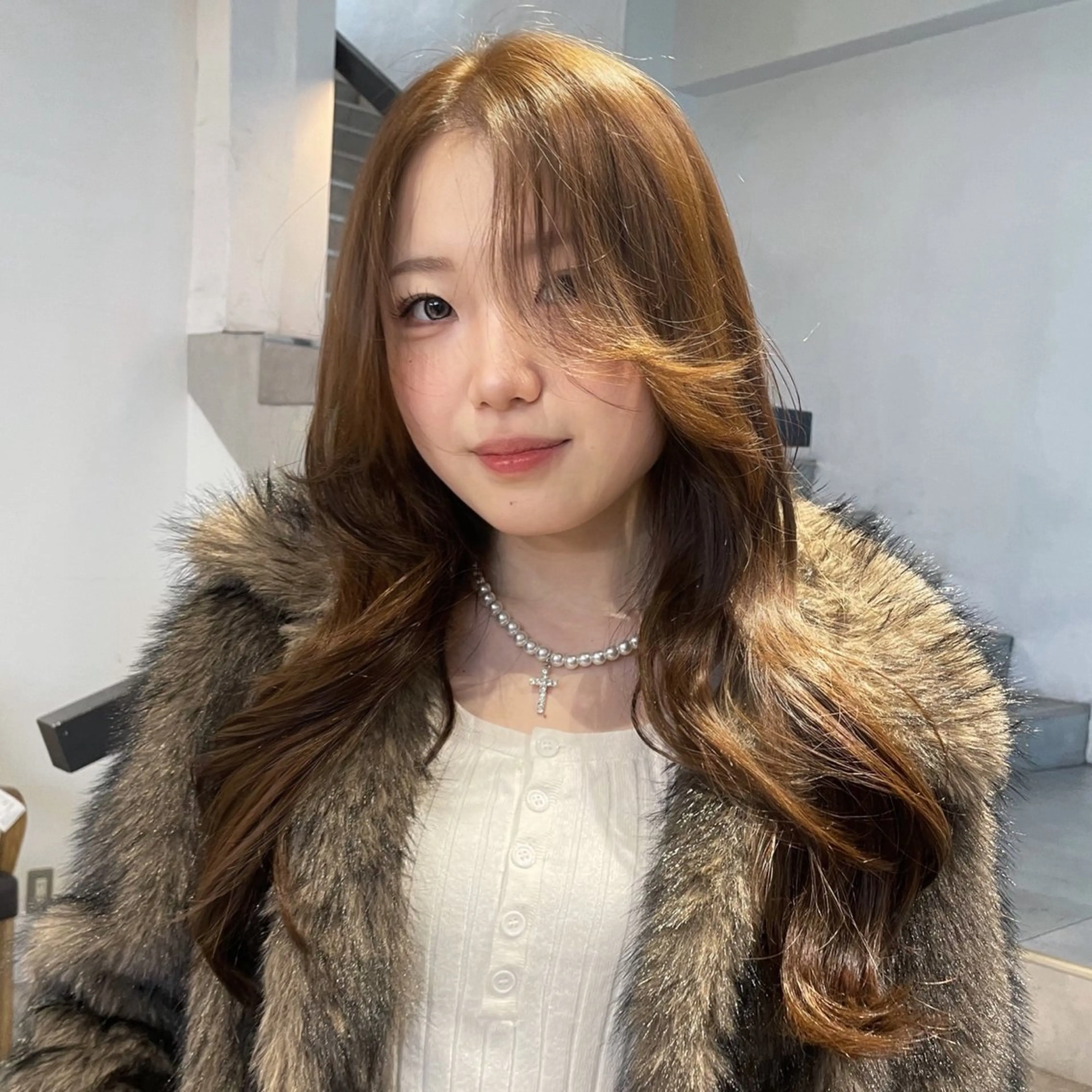 イチオシメニュー♡韓国風顔周りカットのみ＋ワンカラーの写真