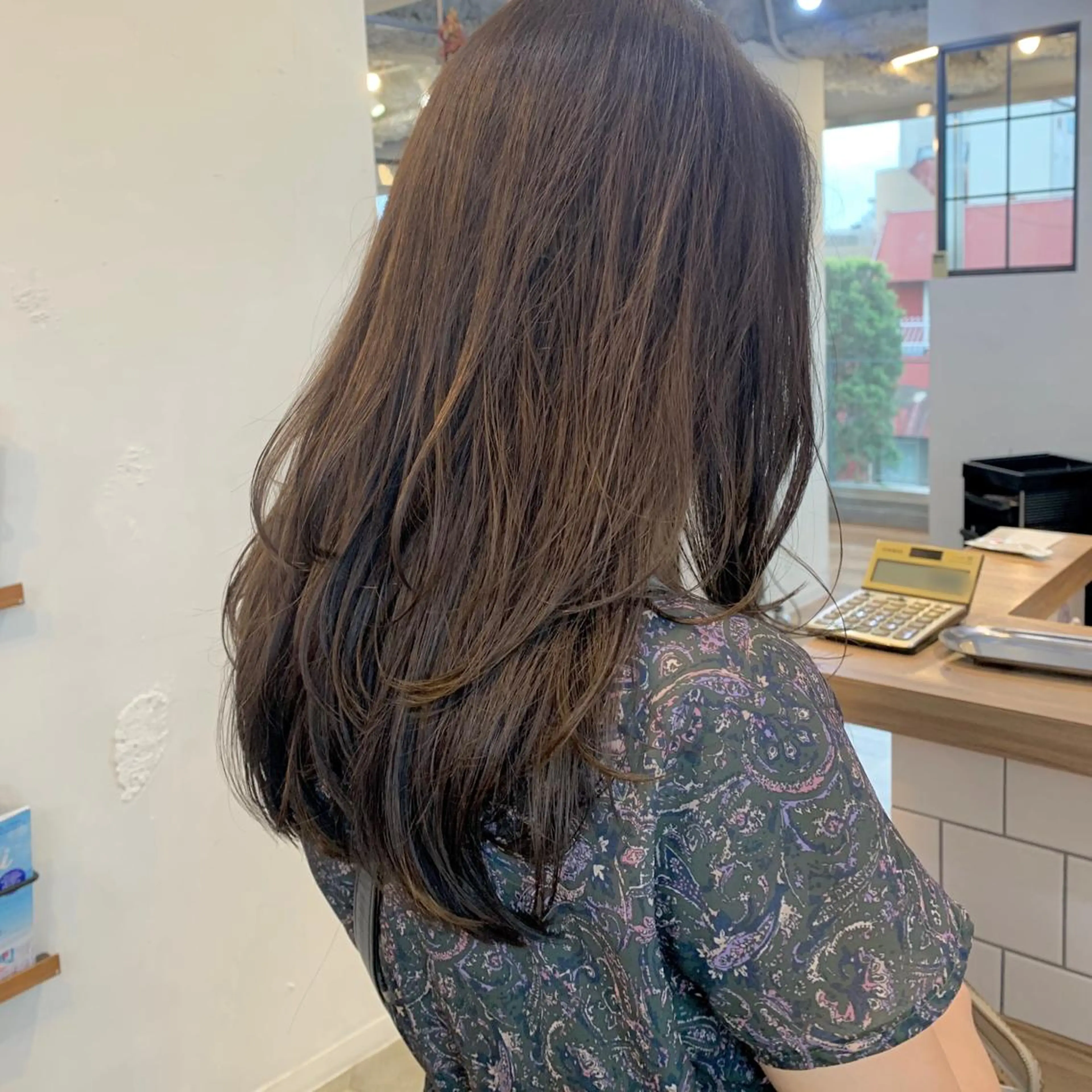 ロング カラー レイヤーカット Sana / 韓国ヘア / カラーのヘアスタイル