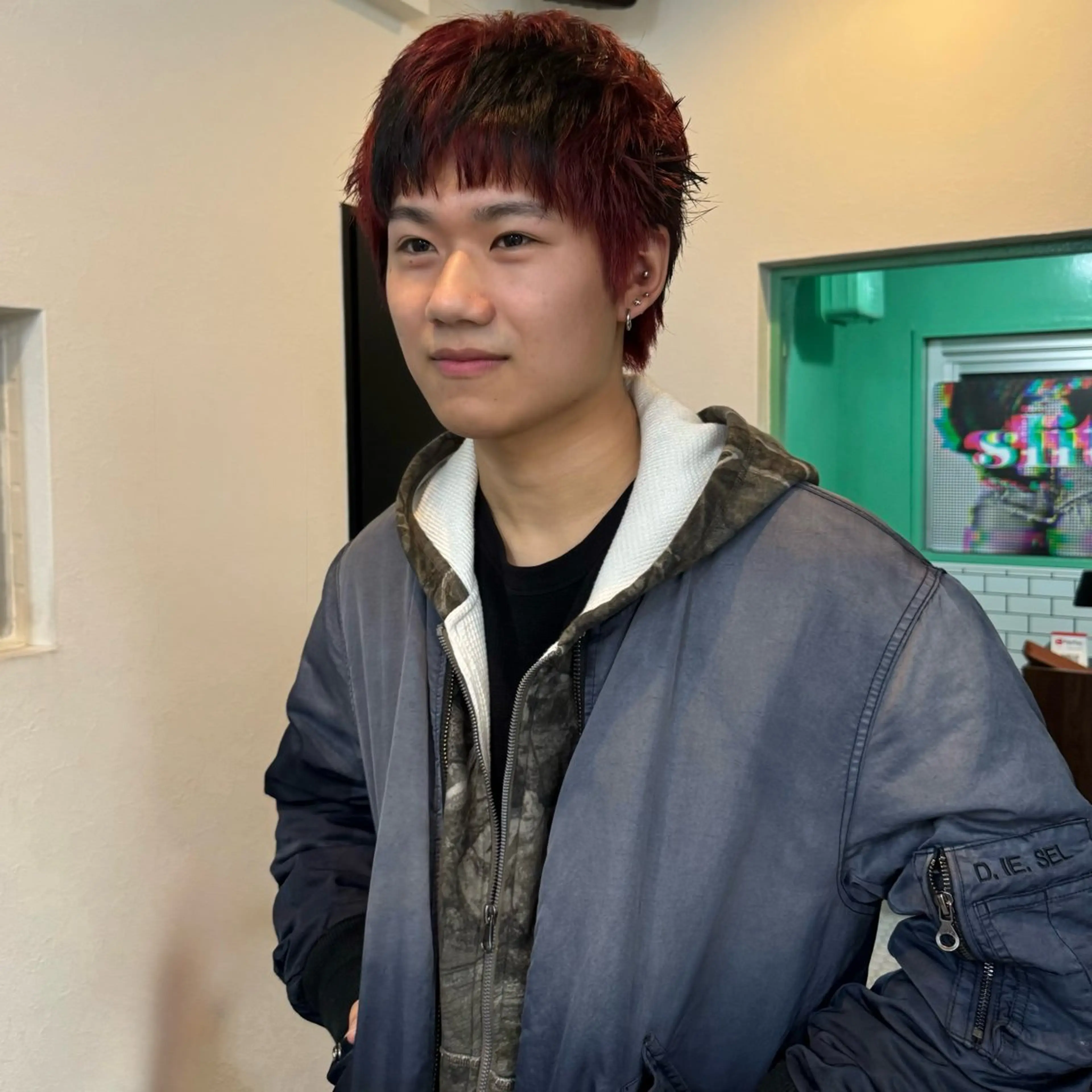 ショート ヘアカラー ハッシュカット🎀 MIYU💖のヘアスタイル