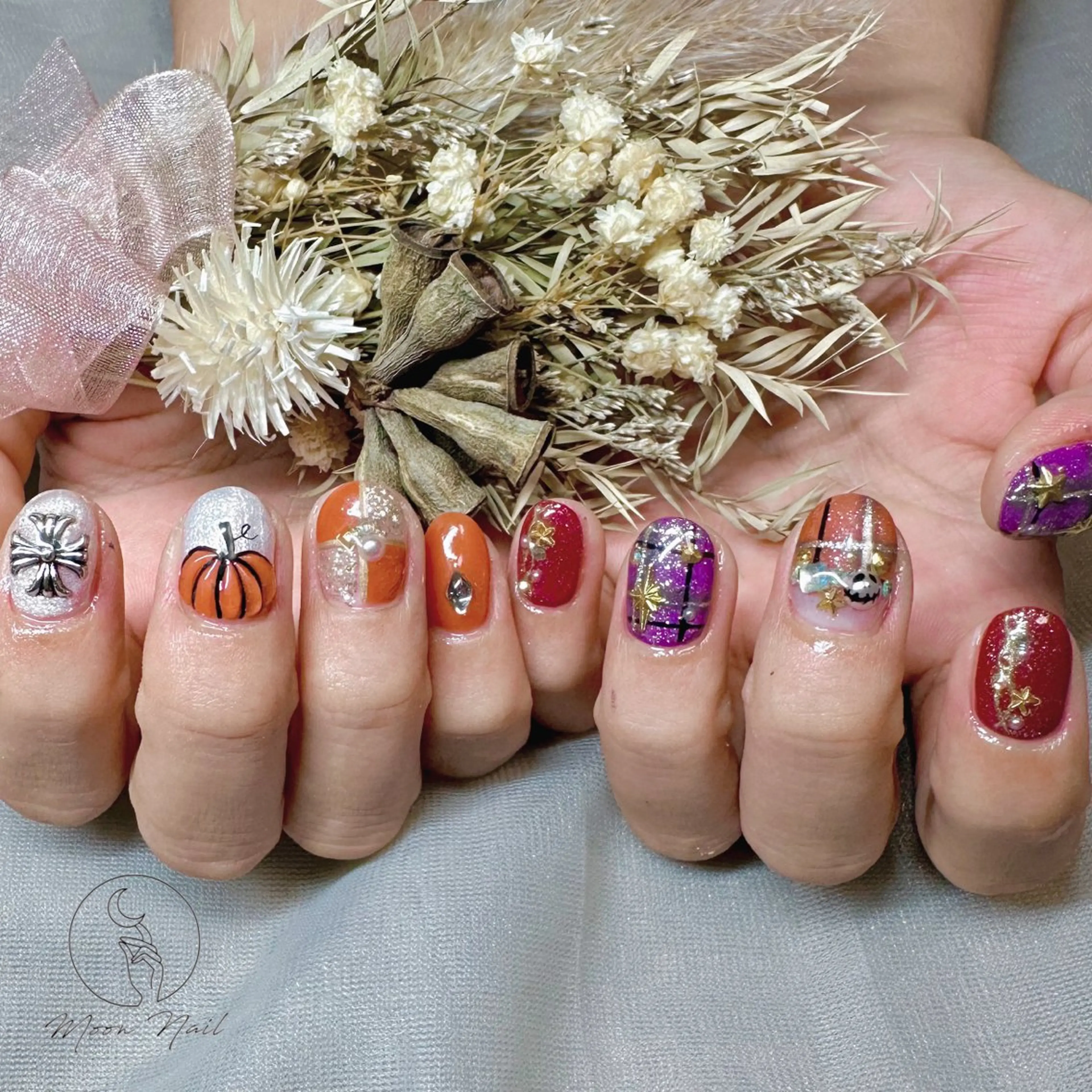 ネイル ハンドネイル Moon  Nail /栄　大須のネイルデザイン