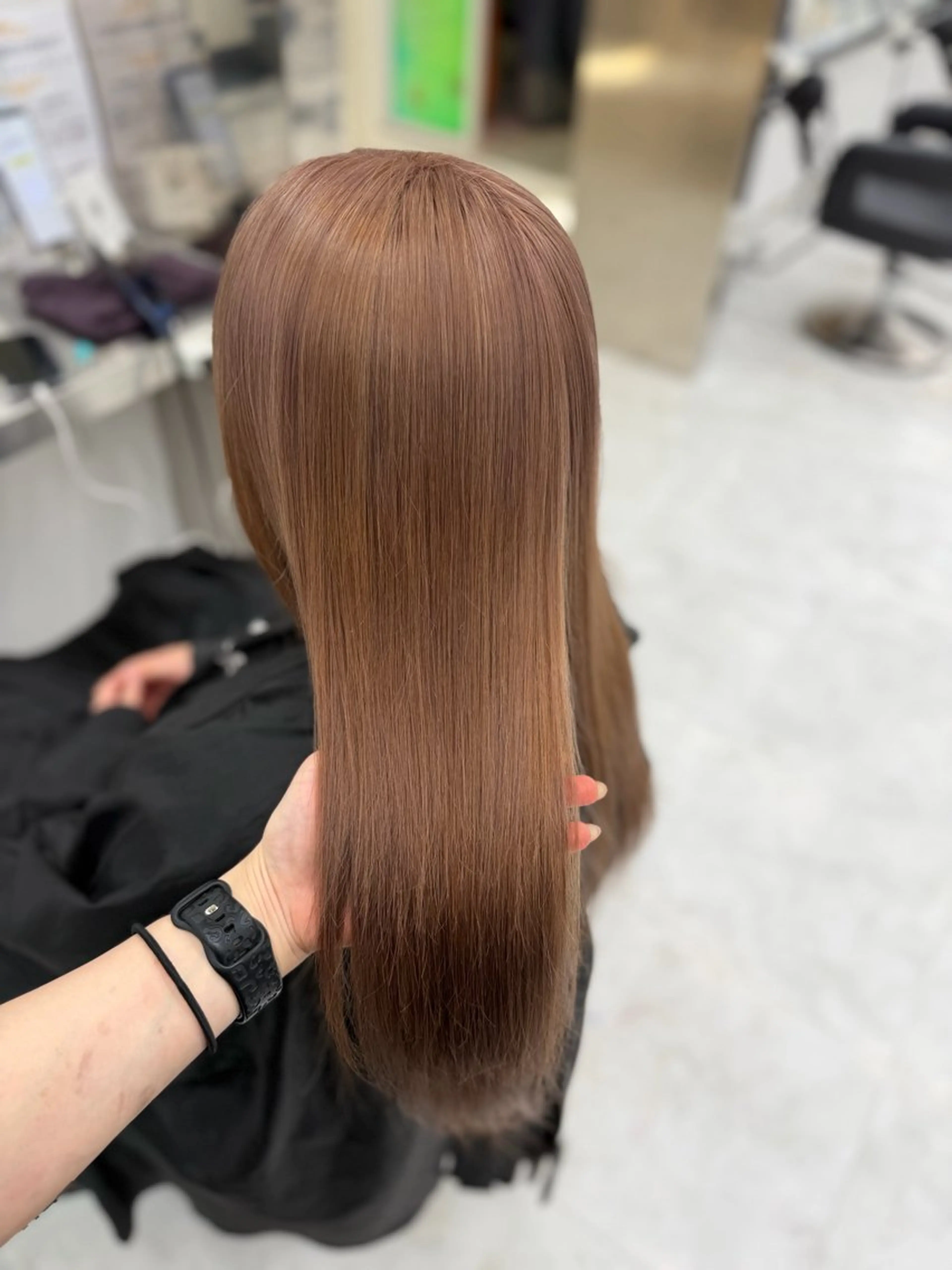 カラー ヘアカラー トリートメント 透ける透明感カラー 🎀anju/渋谷のヘアスタイル