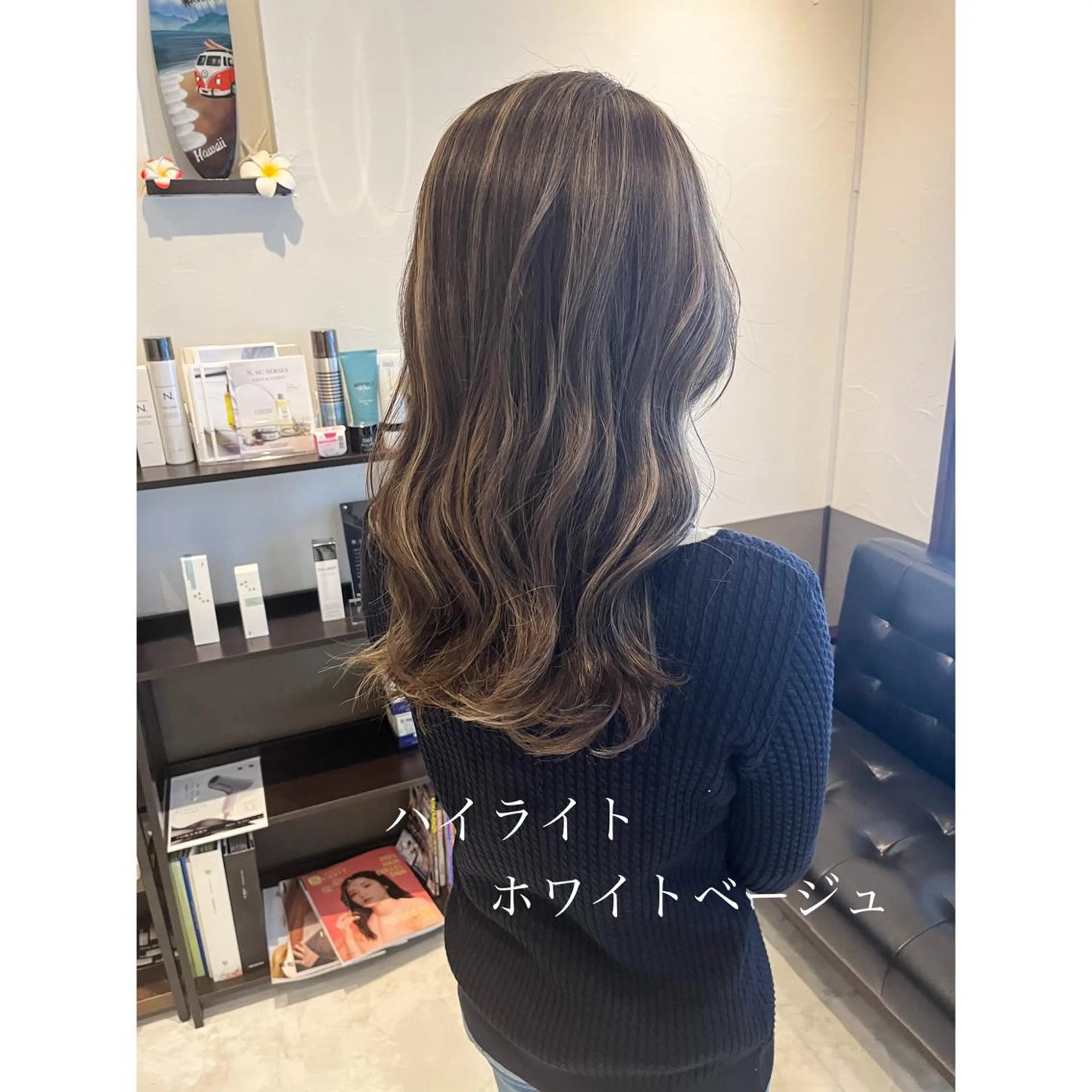 ロング カラー 坂井田 浩樹のヘアスタイル