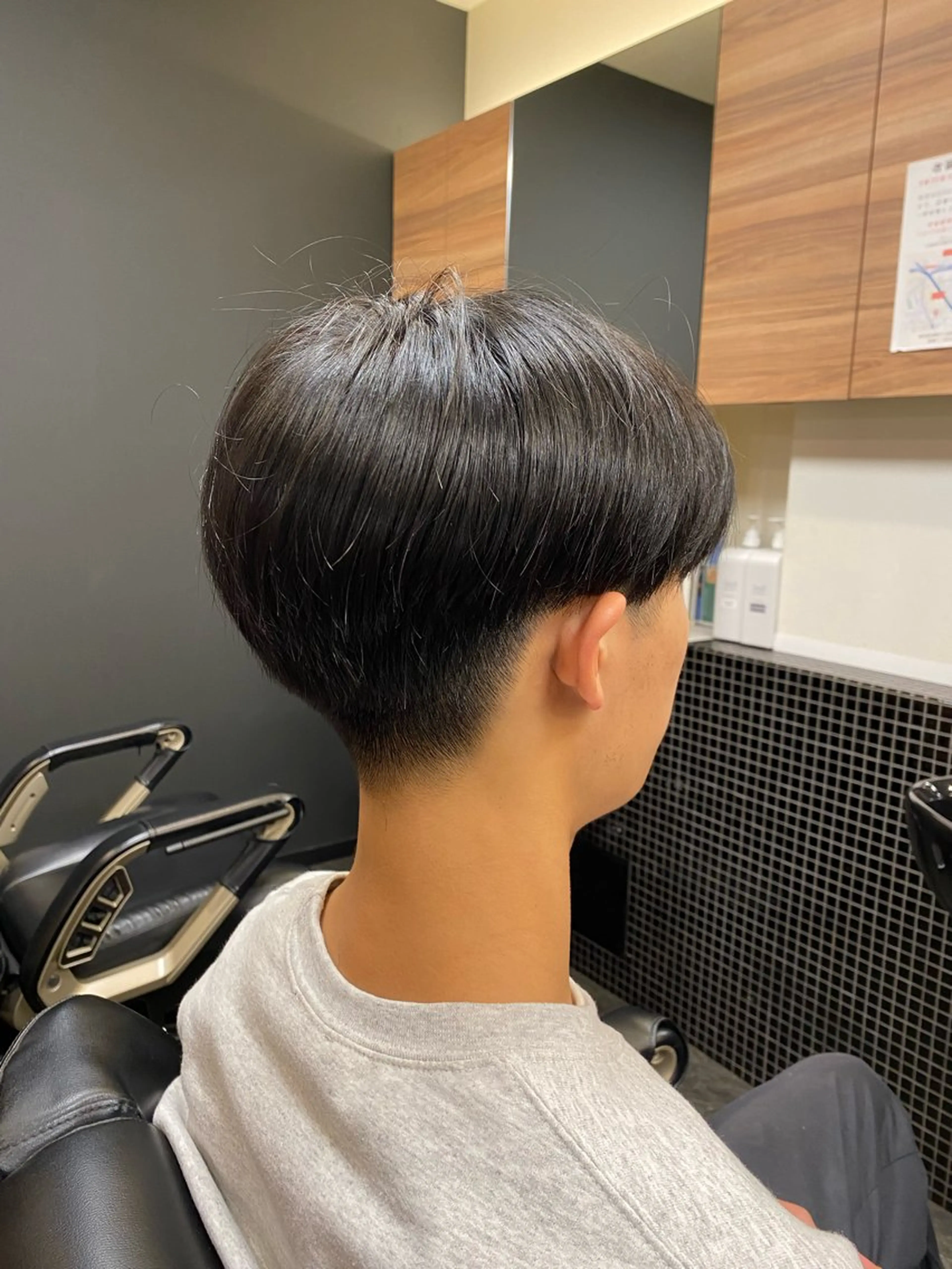 ショート メンズ メンズカット０円 モデル募集野田阪神のヘアスタイル