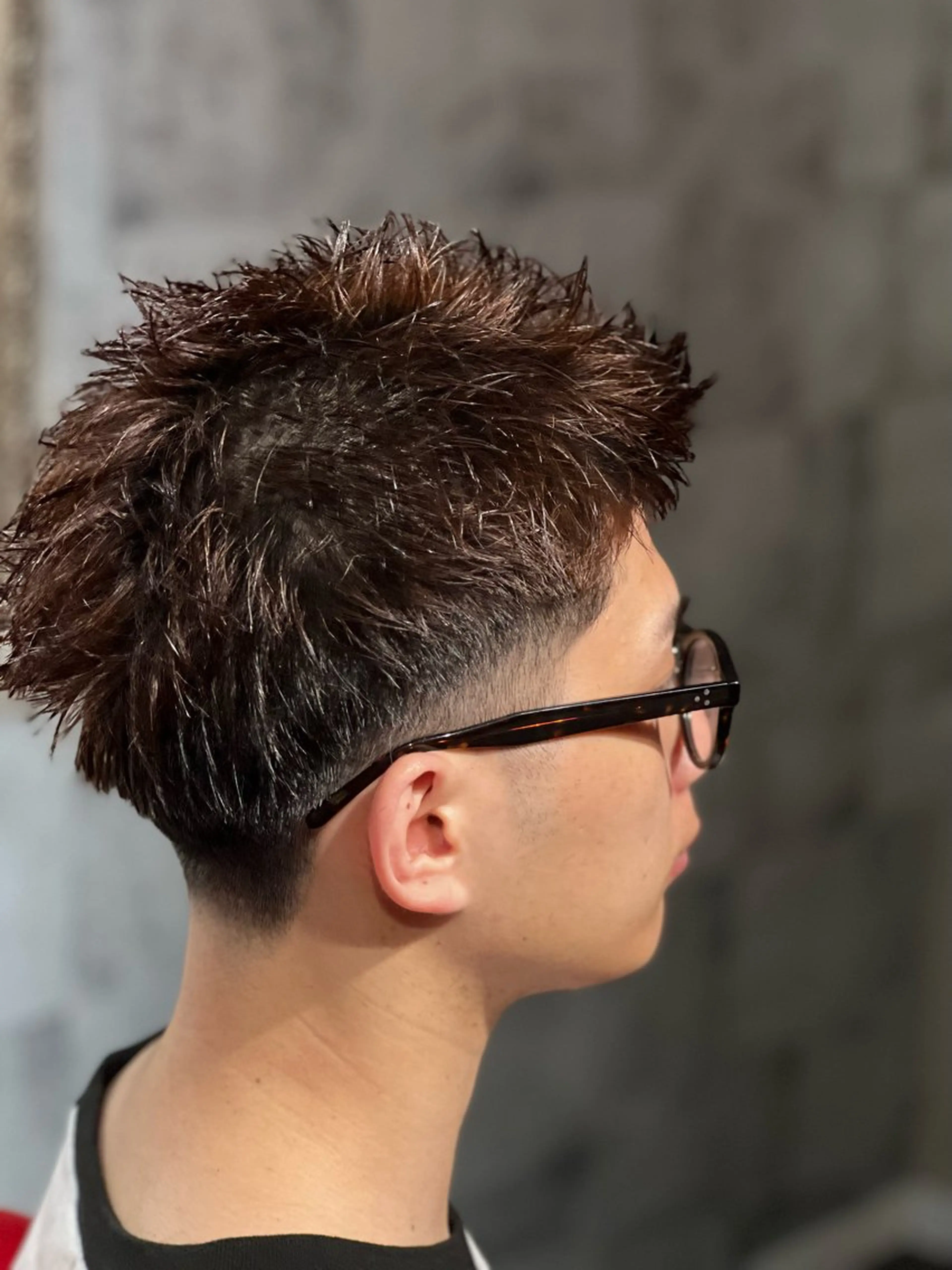 ショート メンズ 江口 沙良のヘアスタイル