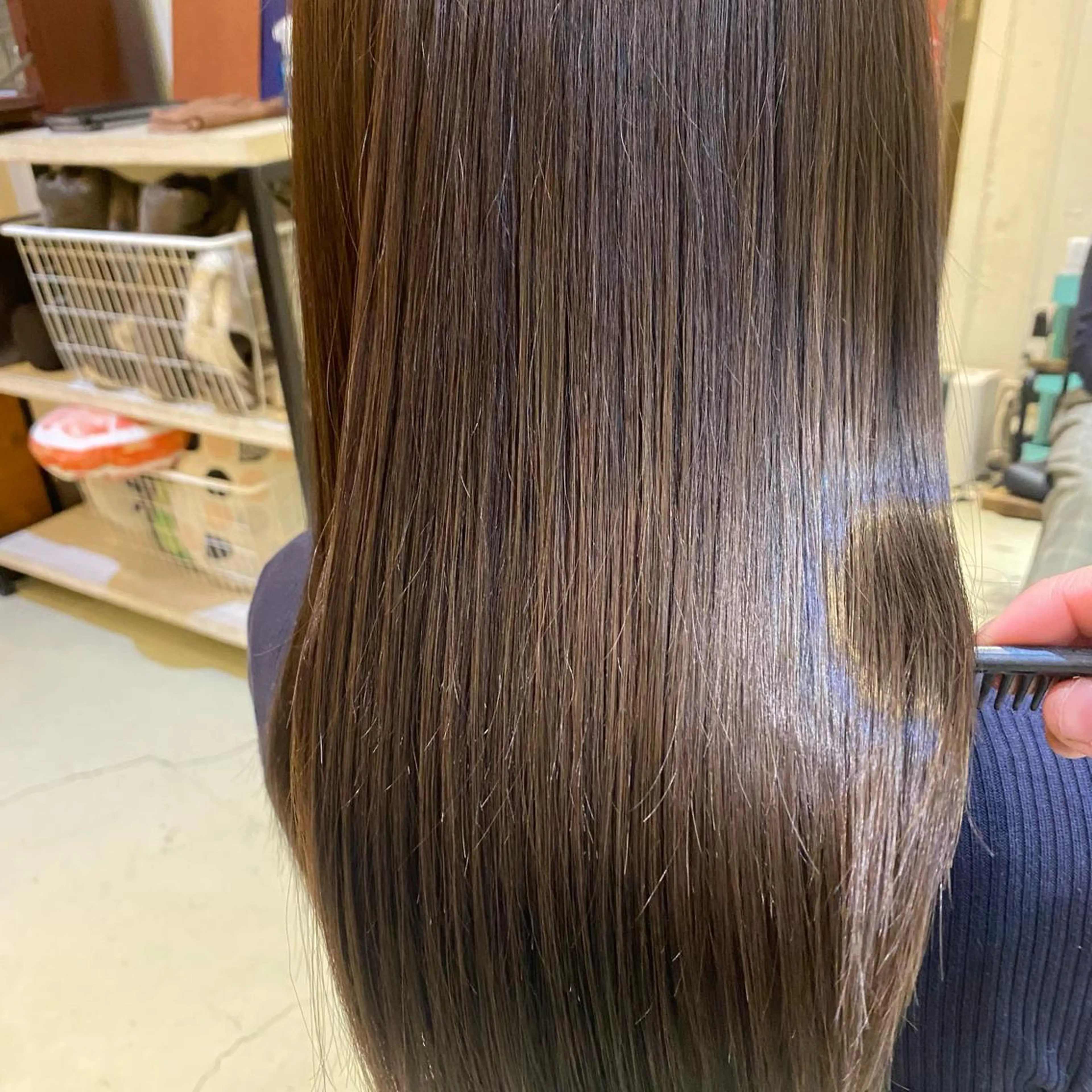 ロング カラー 谷九/天王寺/上本町 ショート/ボブ/北川のヘアスタイル