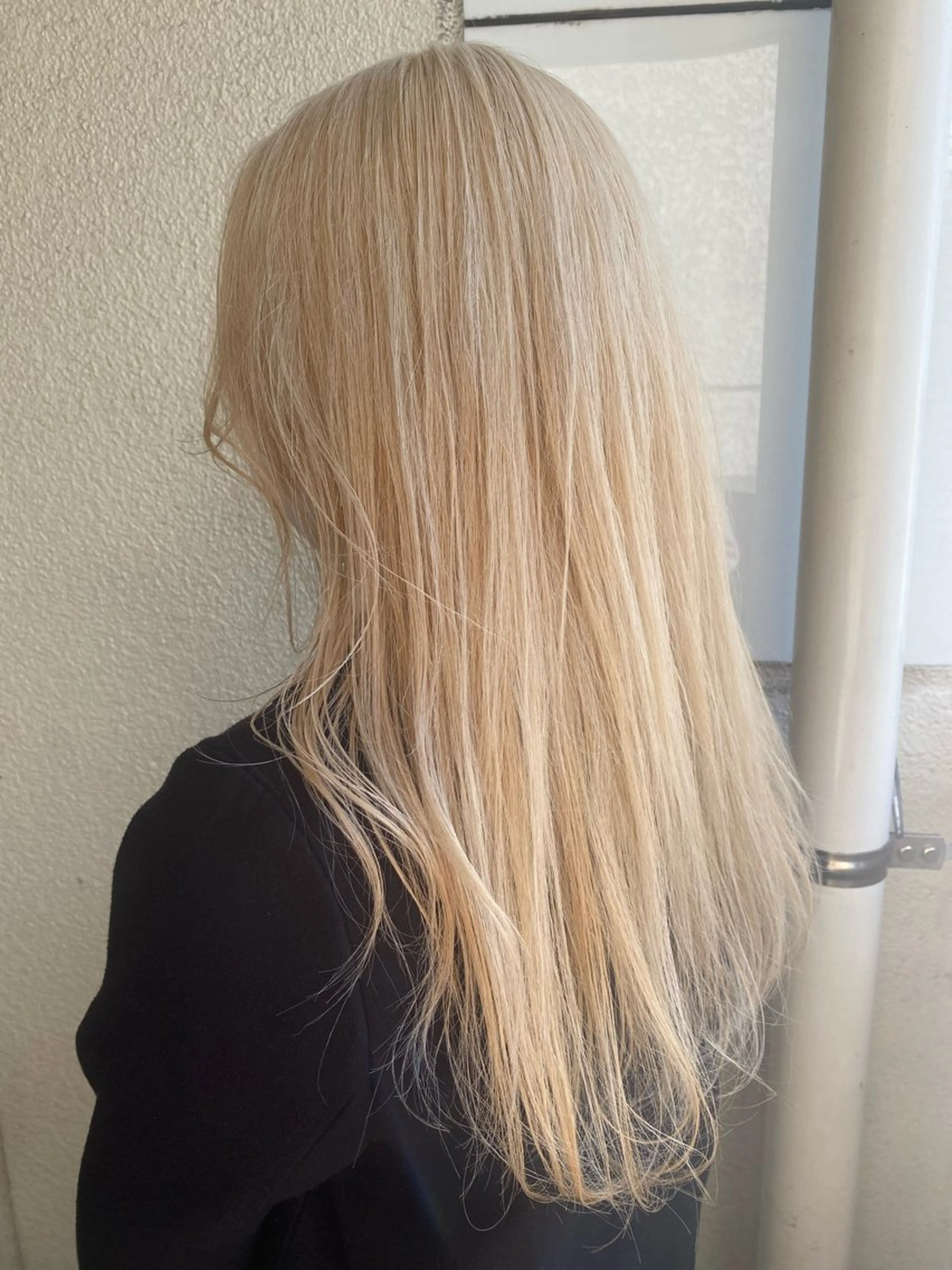 ロング カラー ブリーチ ブロンド ヘアカラー 🌈デザインヘア職人 Kaede🌈のヘアスタイル