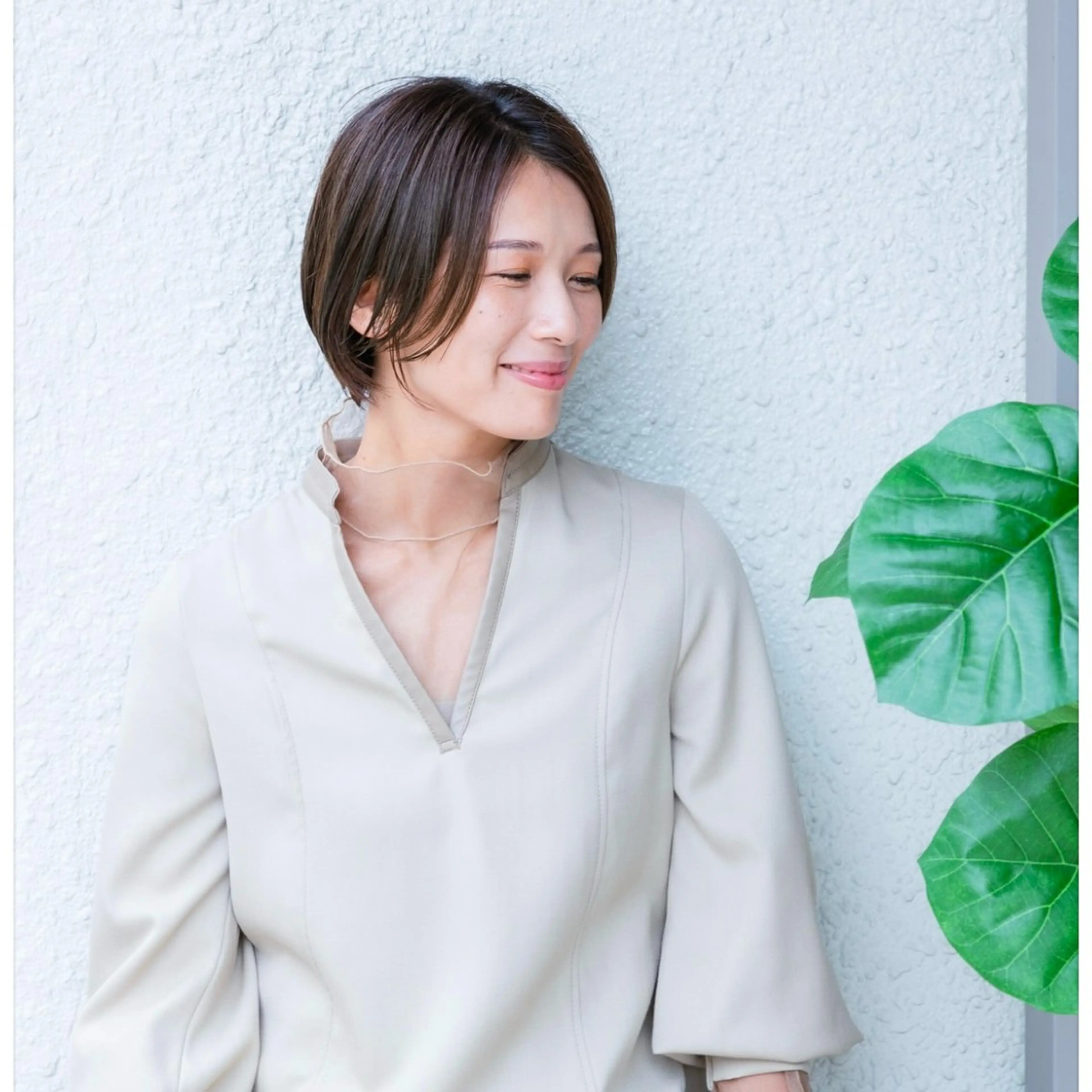 ショート カラー 瀧　元気/ショート/ 白髪ぼかし/髪質改善のヘアスタイル