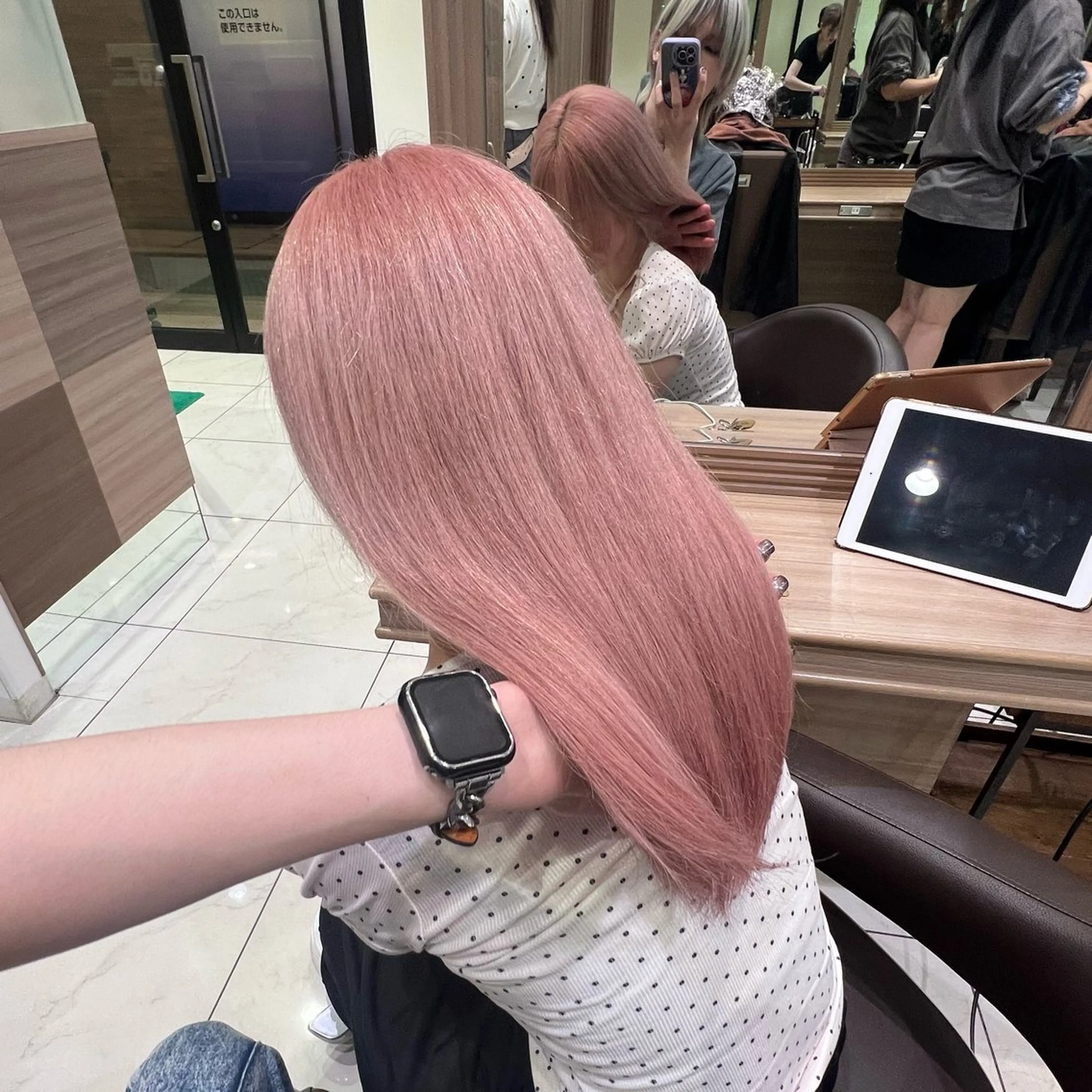 ロング カット ヘアカラー トリートメント ブリーチ/デザイン 💎ryuyaのヘアスタイル