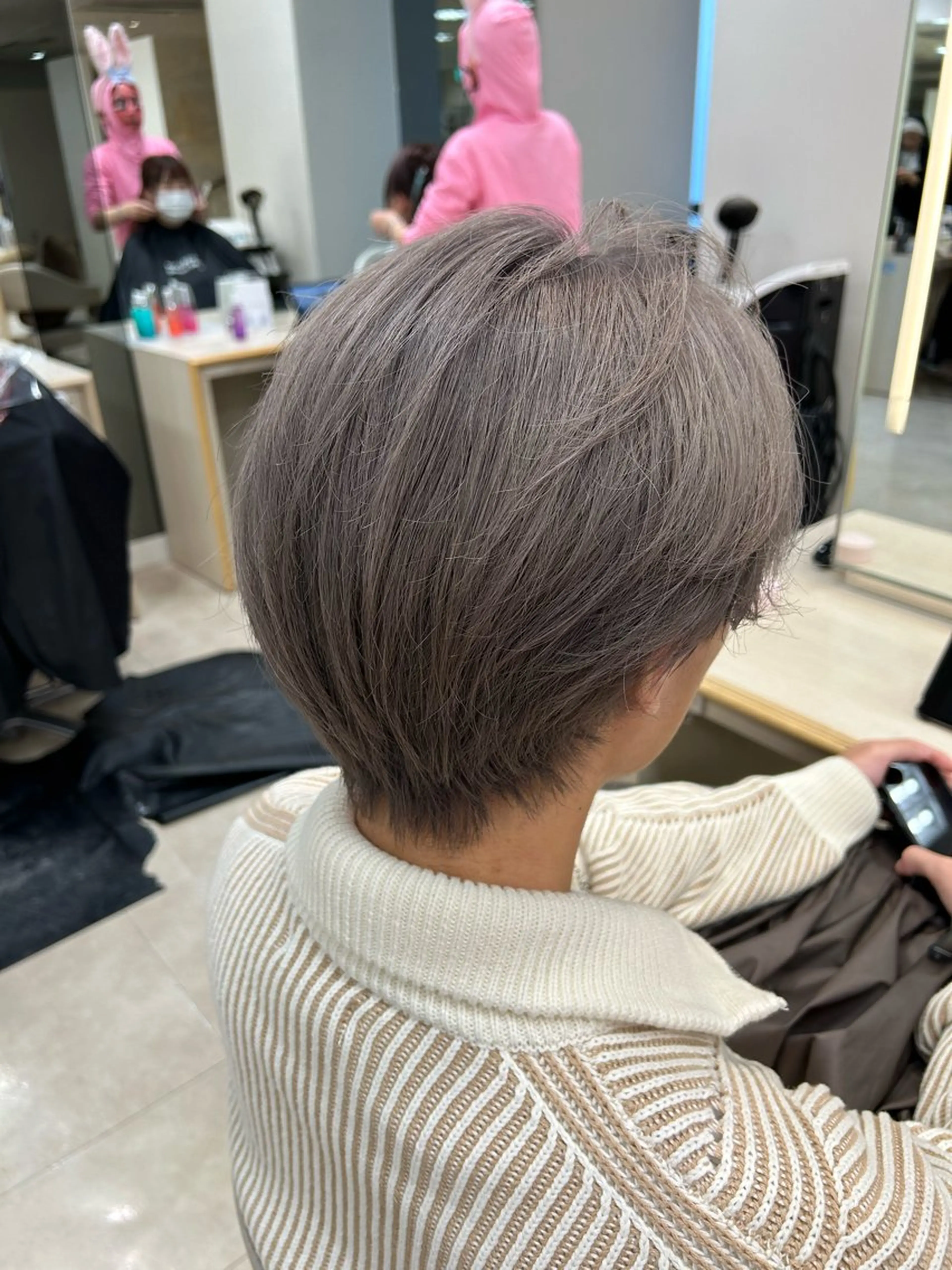 カラー 💜暖色系カラー/ ブリーチカラー💜のヘアスタイル