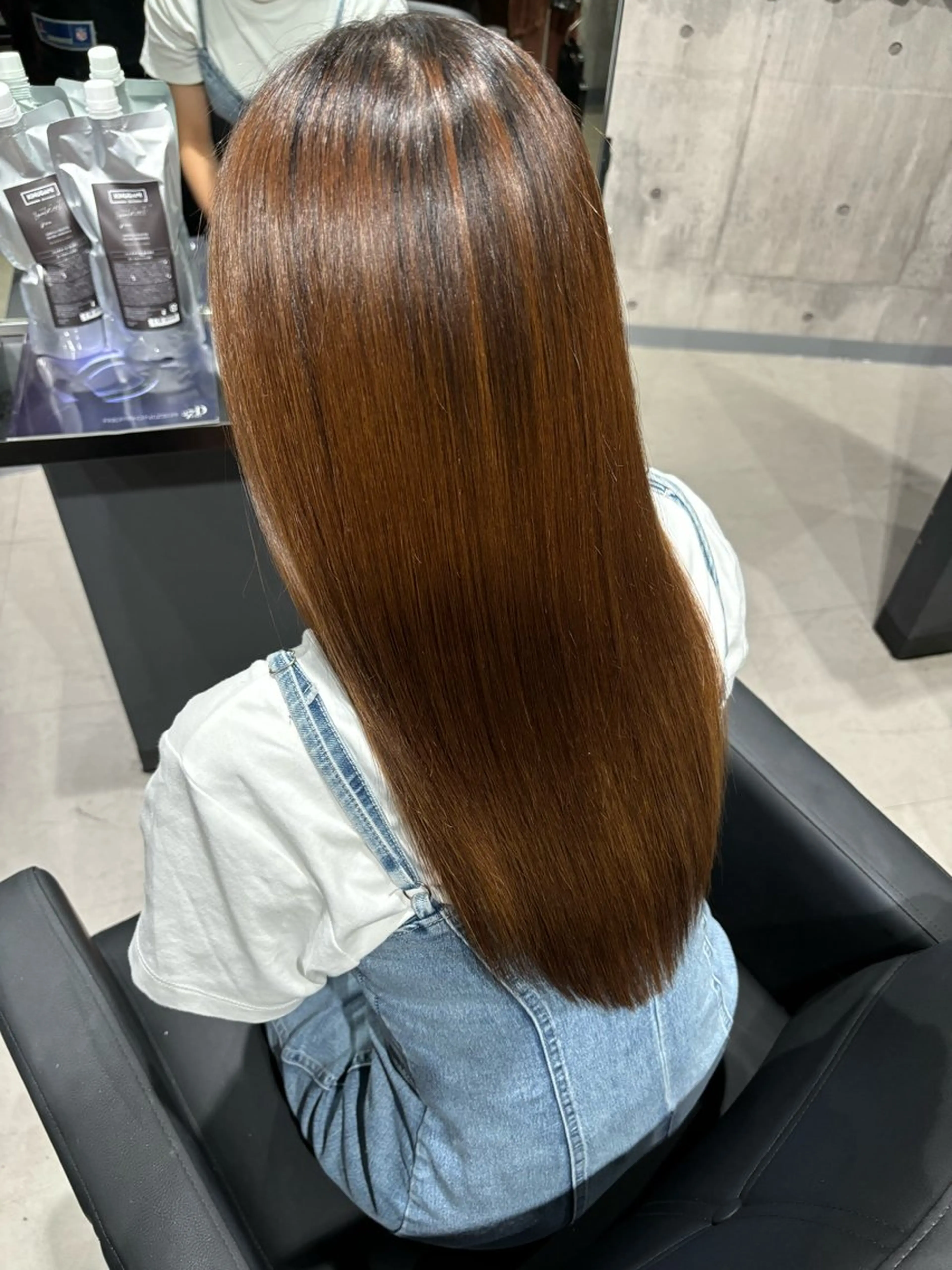 ロング 髪質改善 トリートメント トリートメント _WHITE / KENTOのヘアスタイル